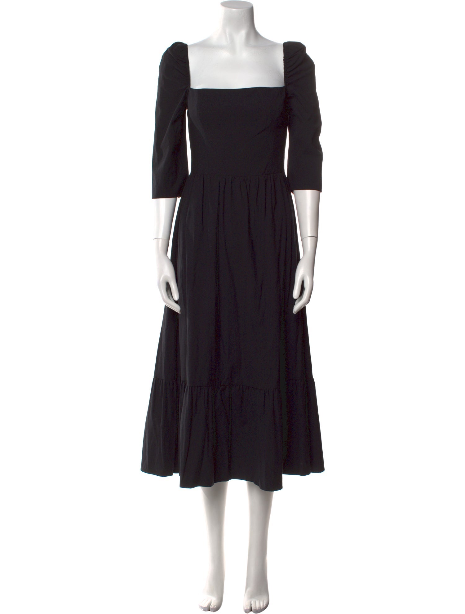 Reformation Square Neckline Midi Length Dress w/ Tags