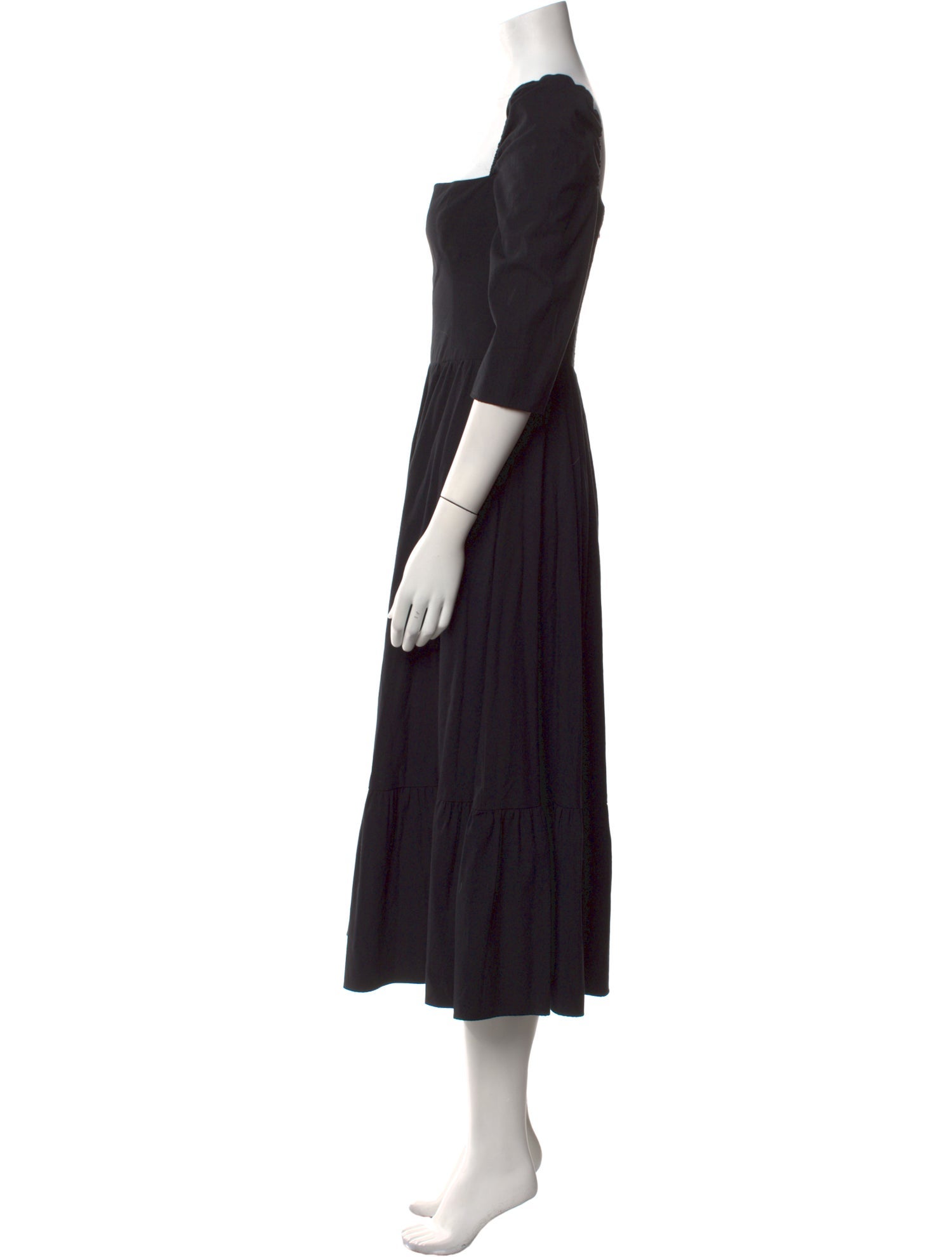 Reformation Square Neckline Midi Length Dress w/ Tags