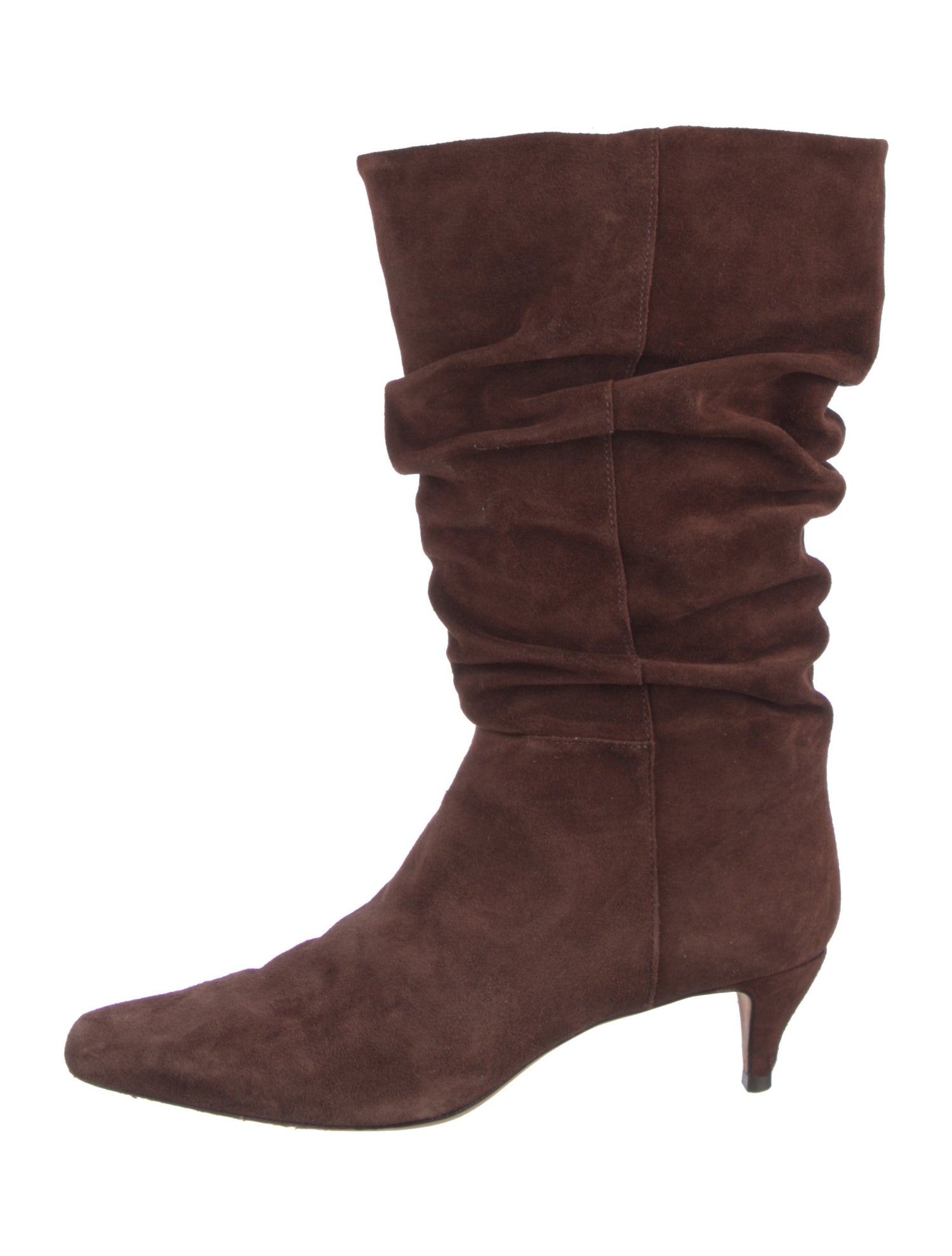 Reformation Suede Slouch Boots
