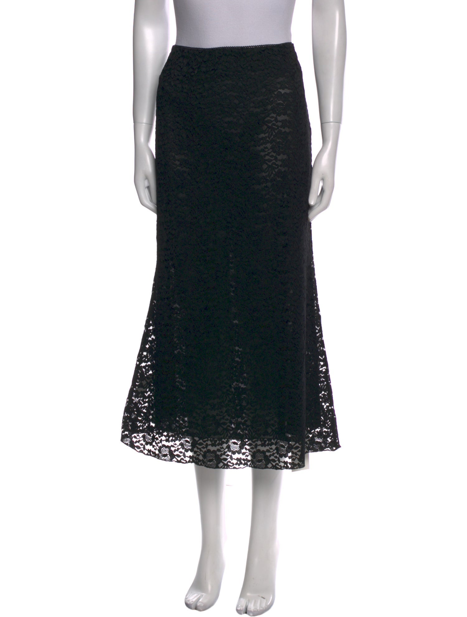 Reformation Lace Midi Length Skirt