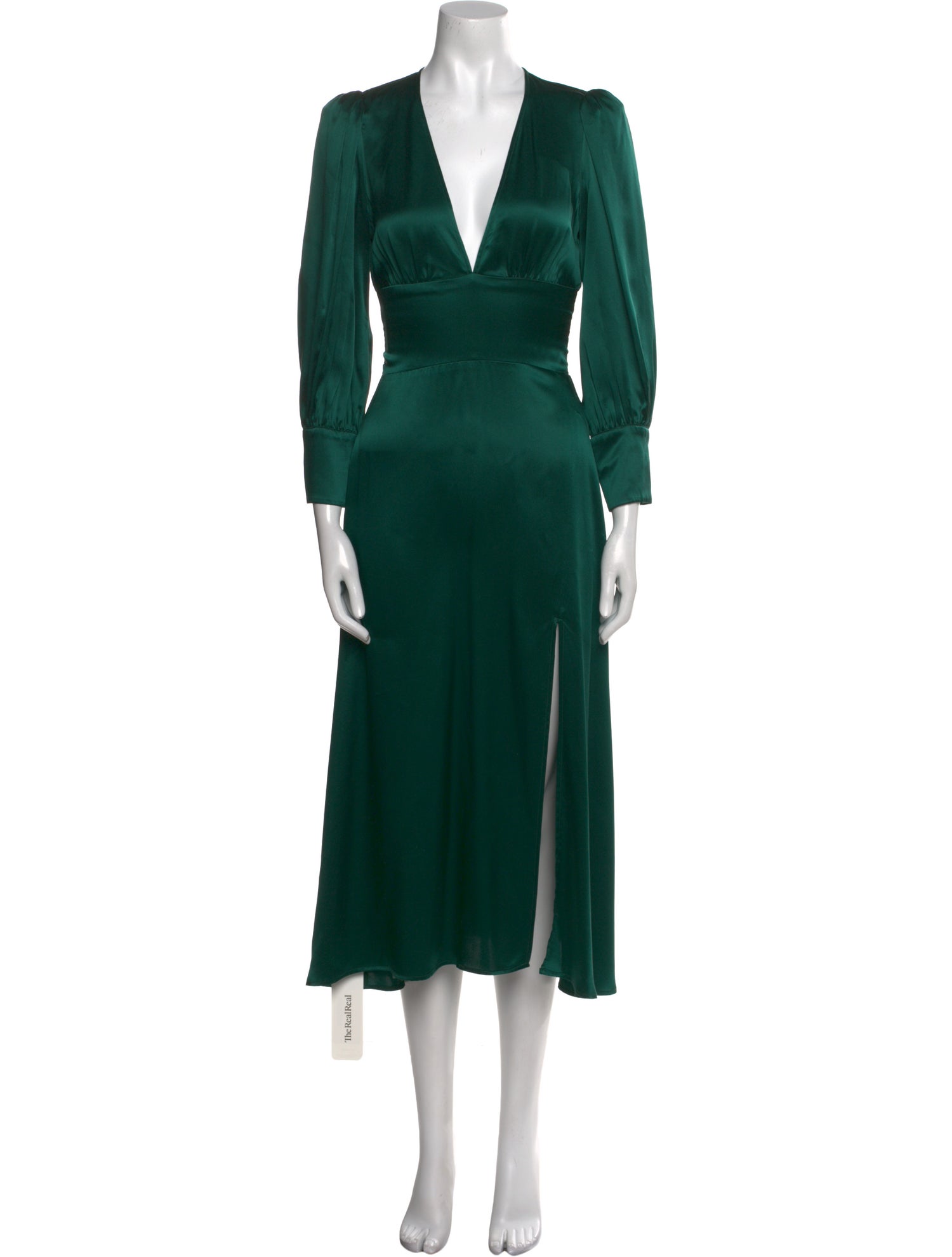 Reformation Silk Midi Length Dress