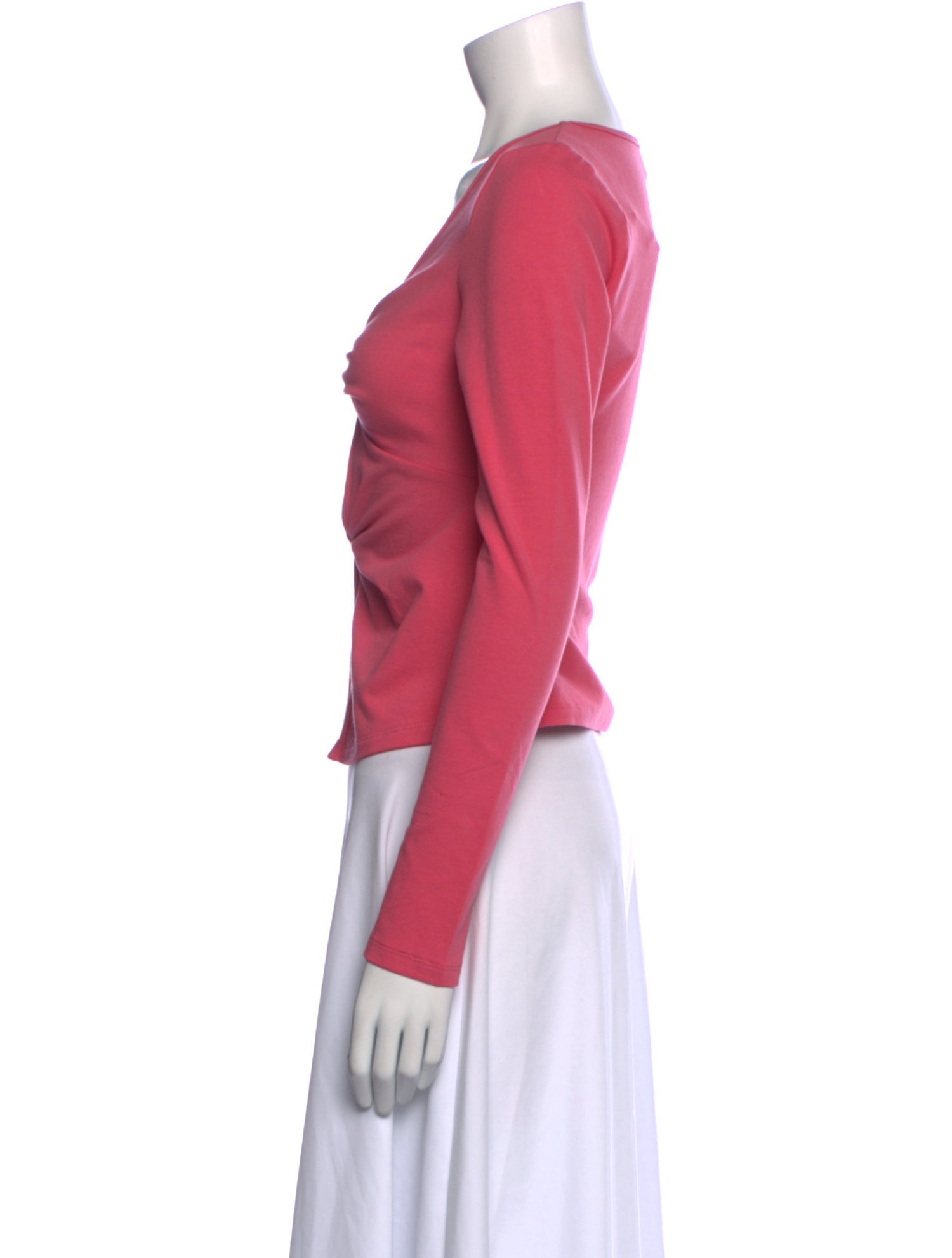 Reformation V-Neck Long Sleeve Crop Top w/ Tags