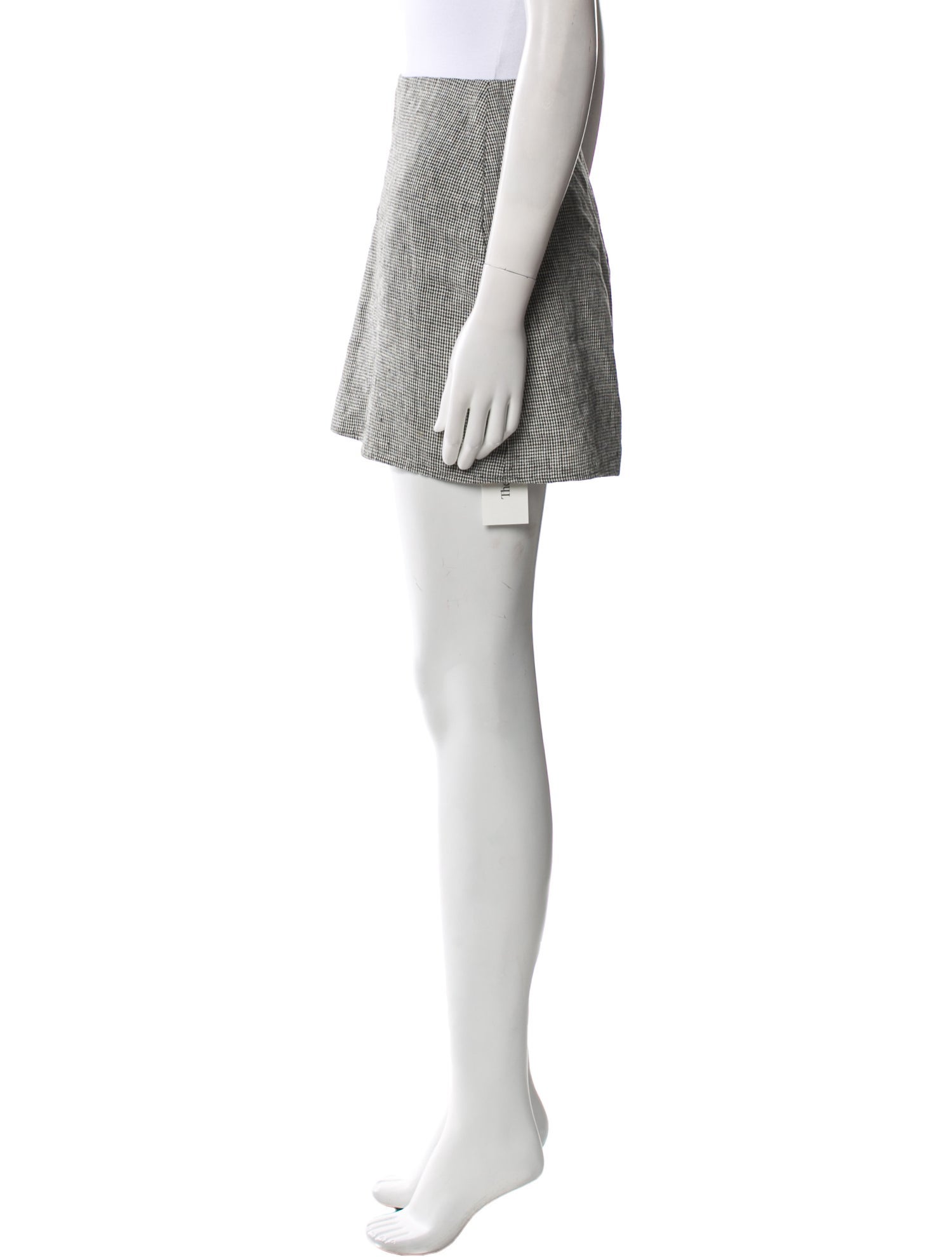 Reformation Linen Mini Skirt