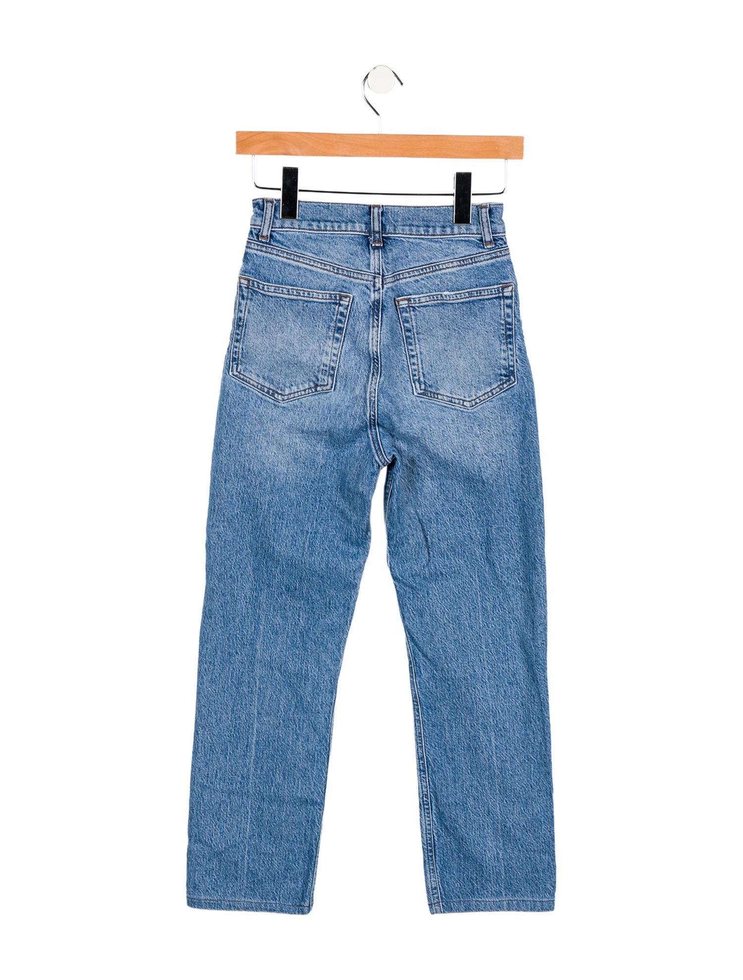 Reformation High-Rise Straight Leg Jeans