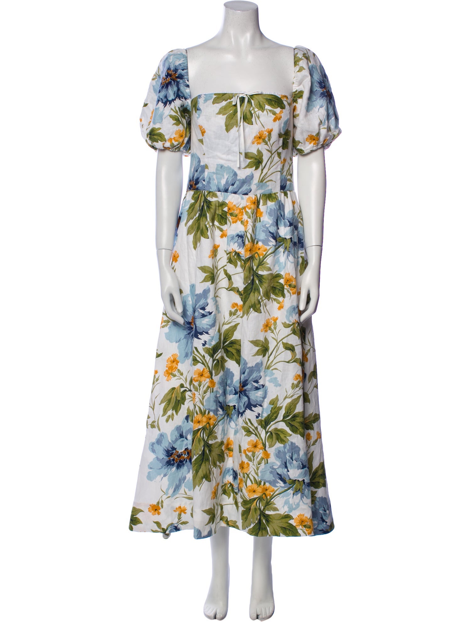 Reformation Linen Long Dress