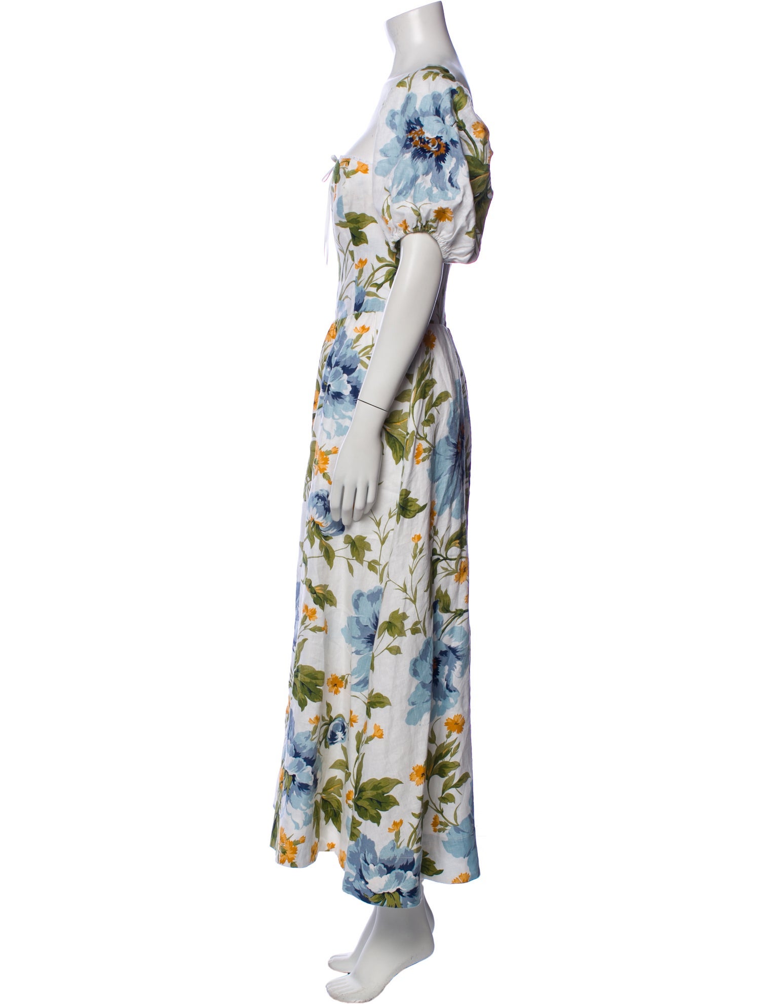 Reformation Linen Long Dress