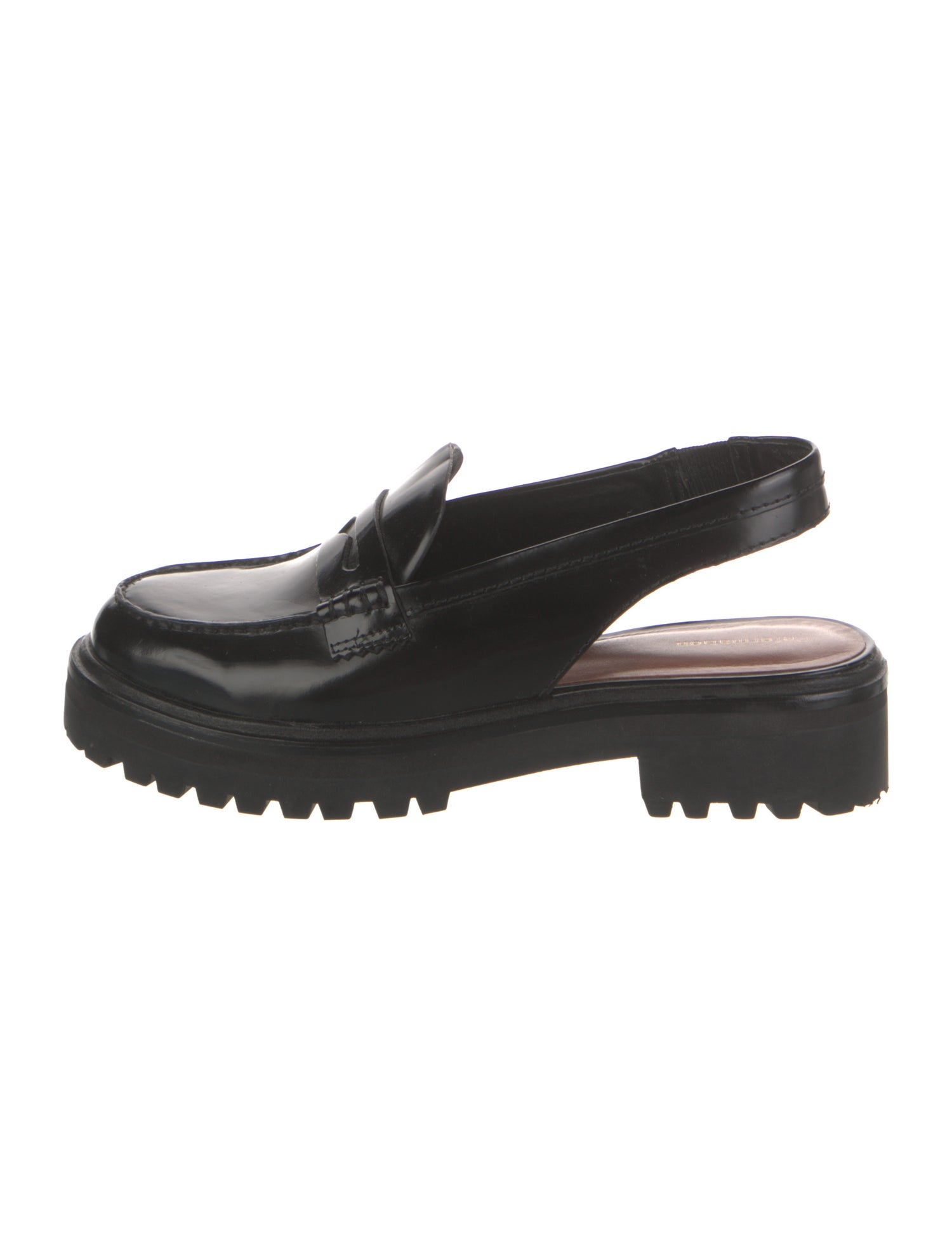 Reformation Patent Leather Slingback Flats