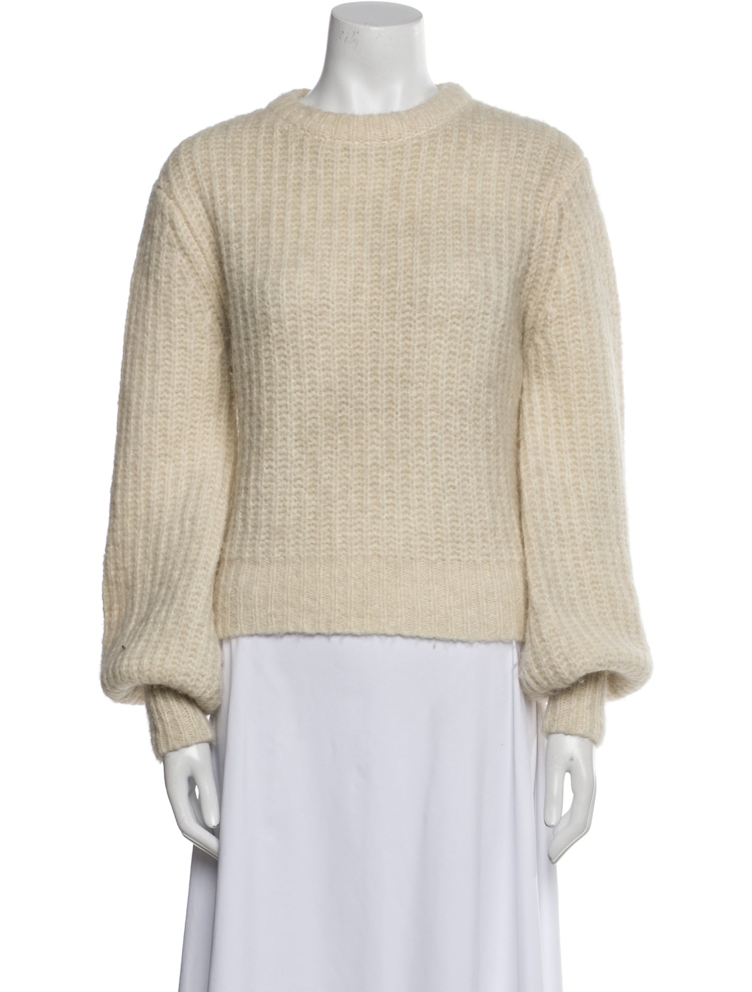 Reformation Alpaca Crew Neck Sweater