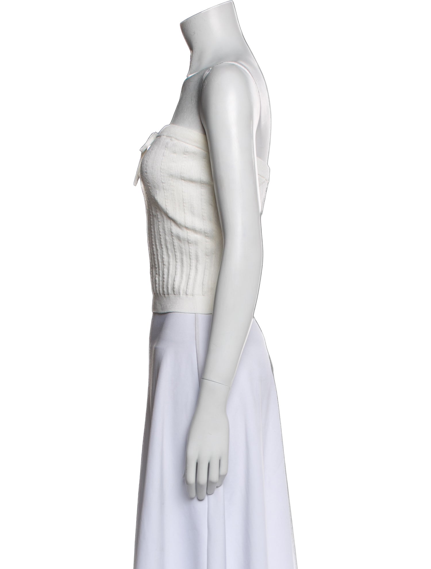 Reformation Strapless Crop Top