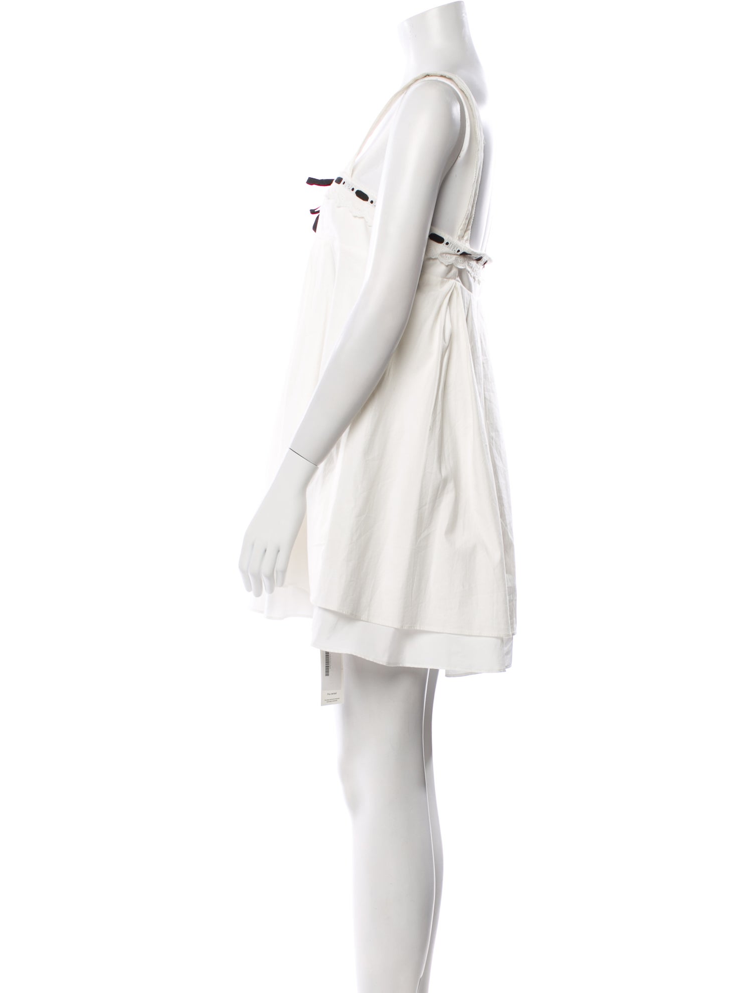 Reformation Square Neckline Mini Dress