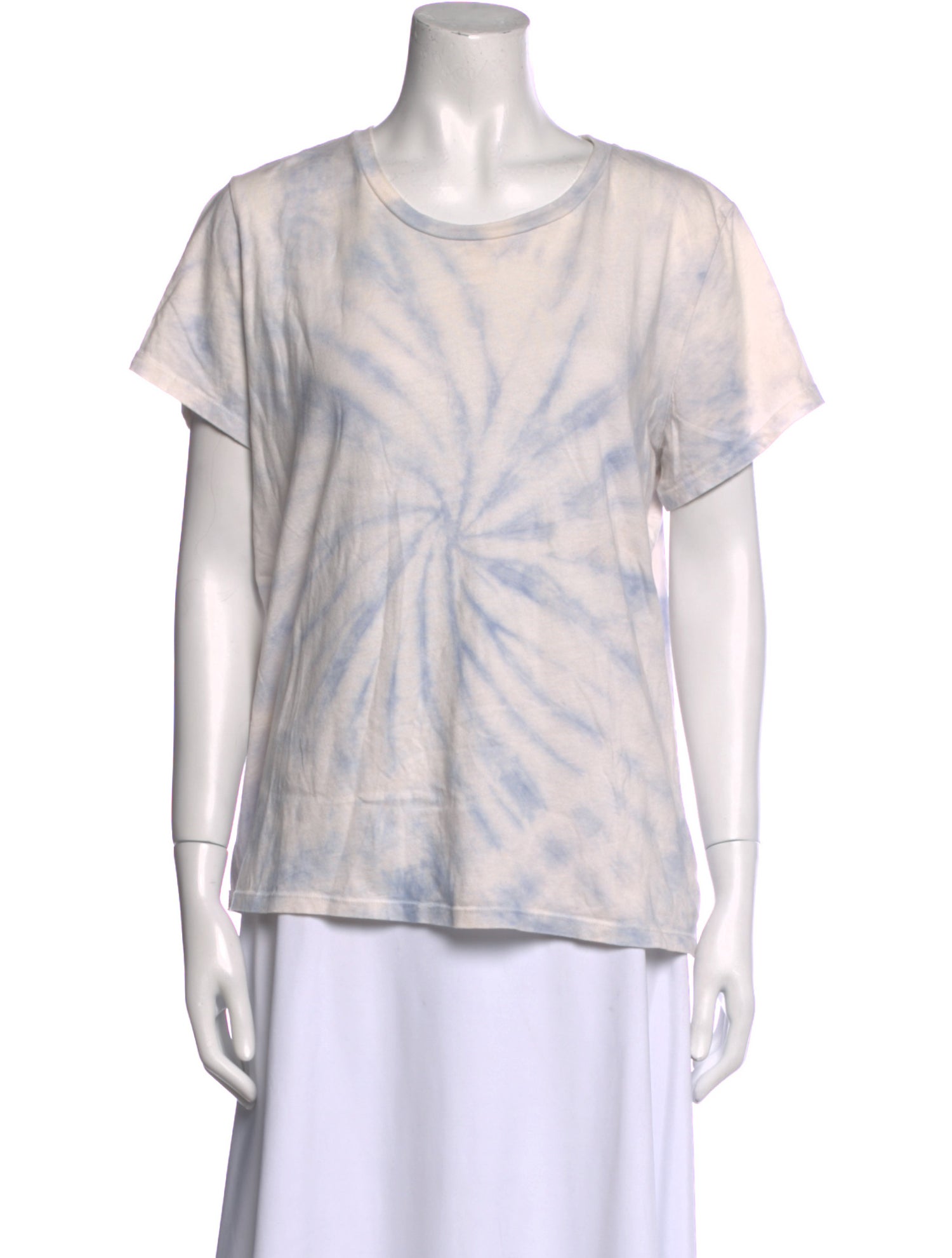 Reformation Tie-Dye Print Scoop Neck T-Shirt