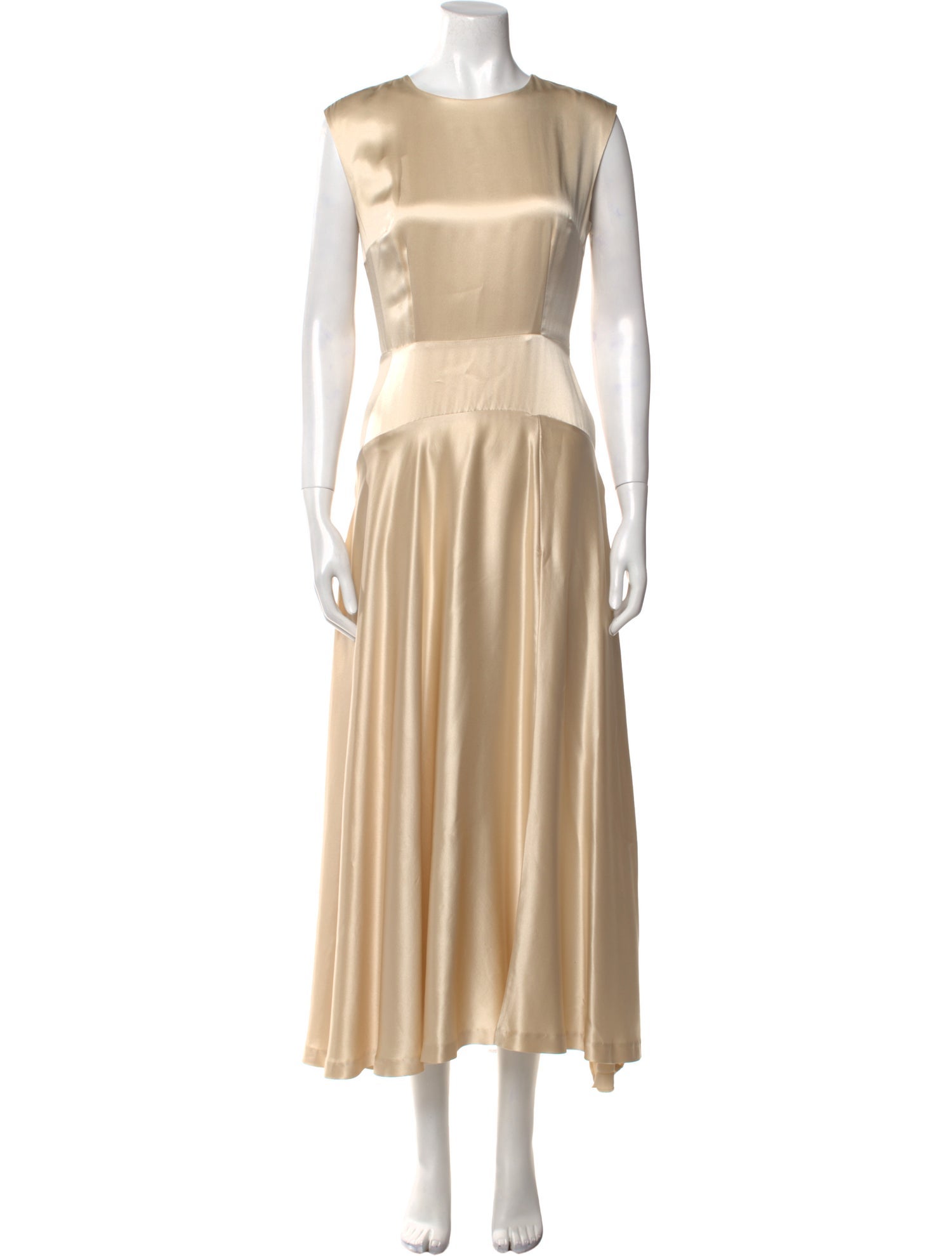 Reformation Silk Midi Length Dress