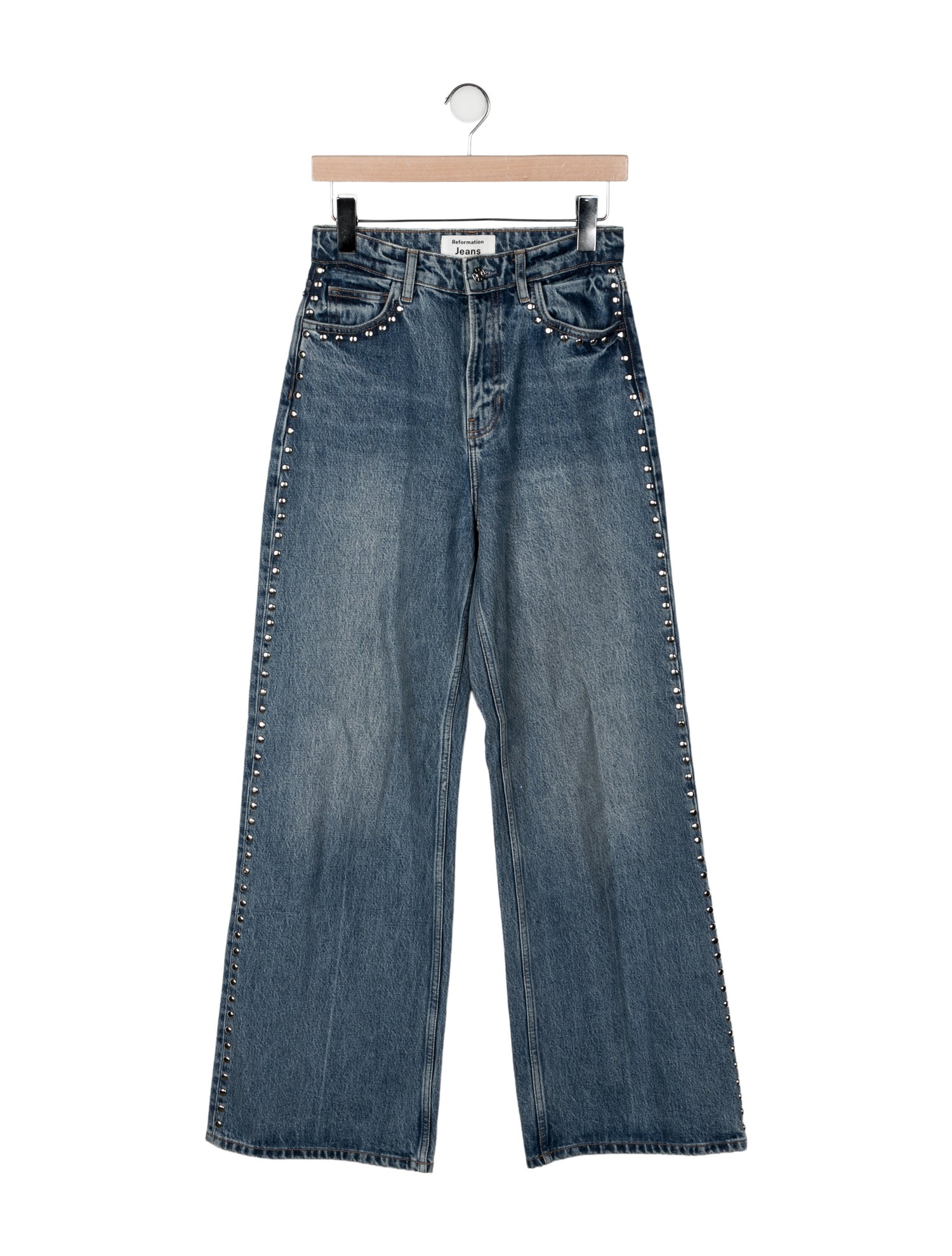 Reformation High-Rise Wide Leg Jeans