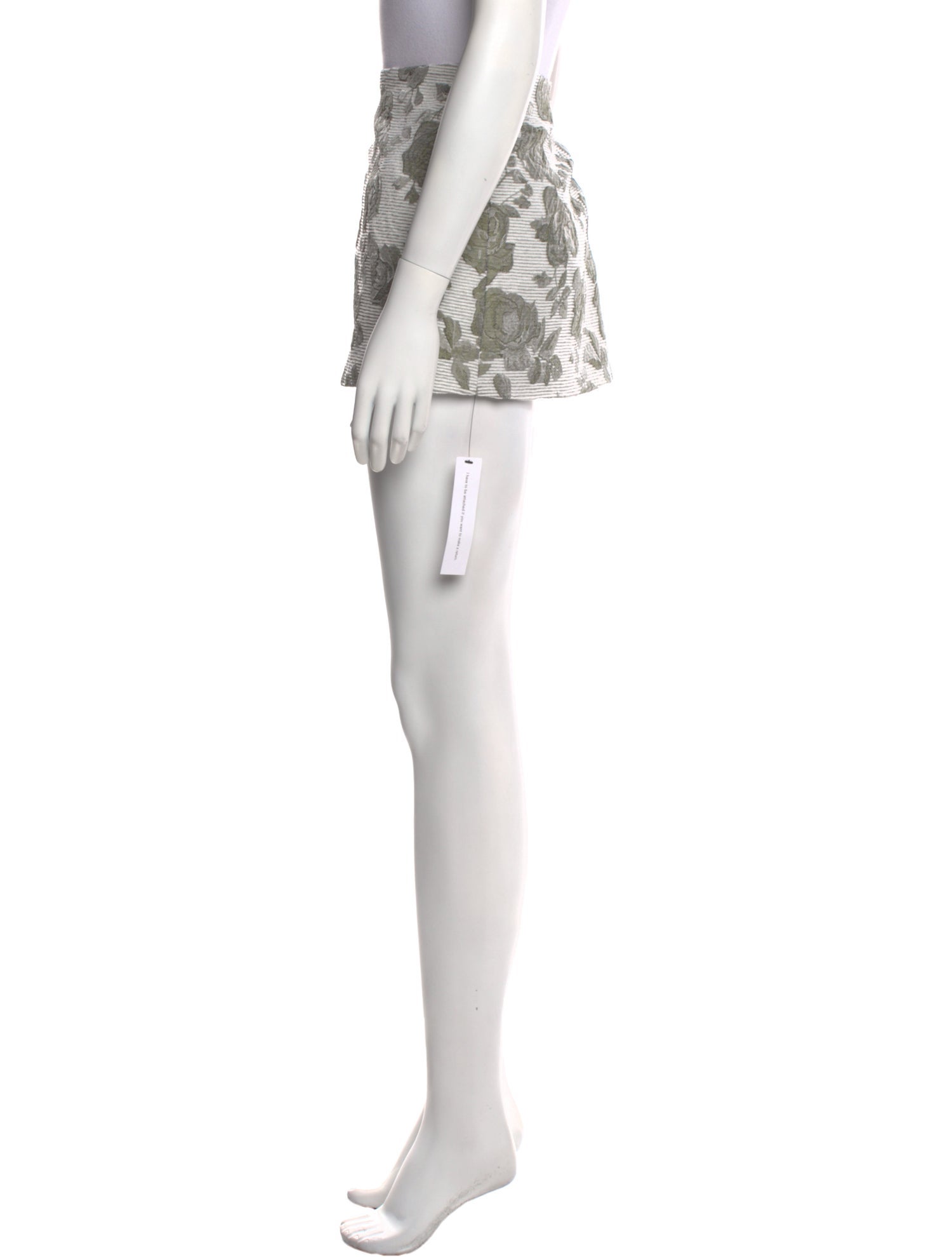 Reformation Floral Print Mini Skirt w/ Tags