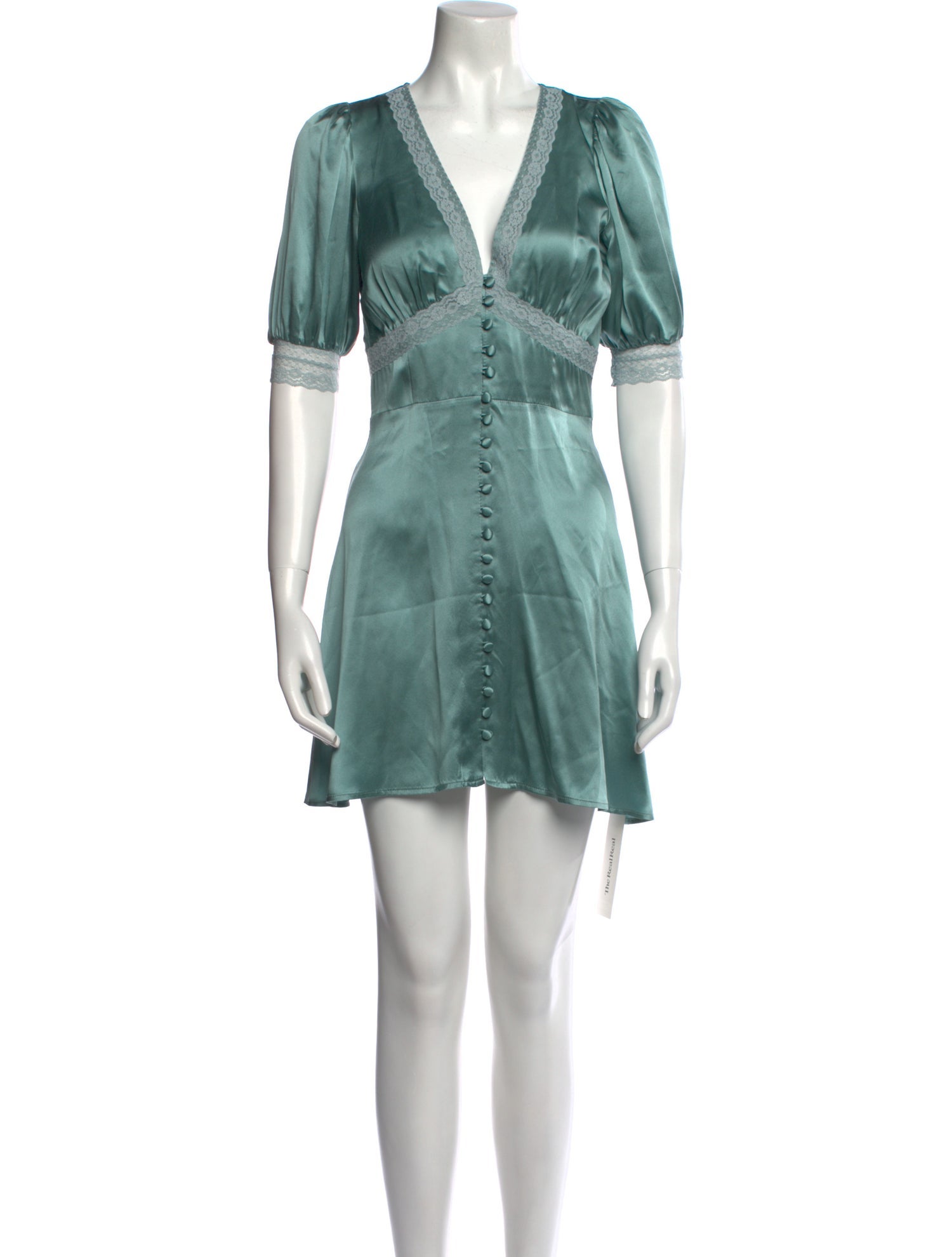 Reformation Silk Mini Dress