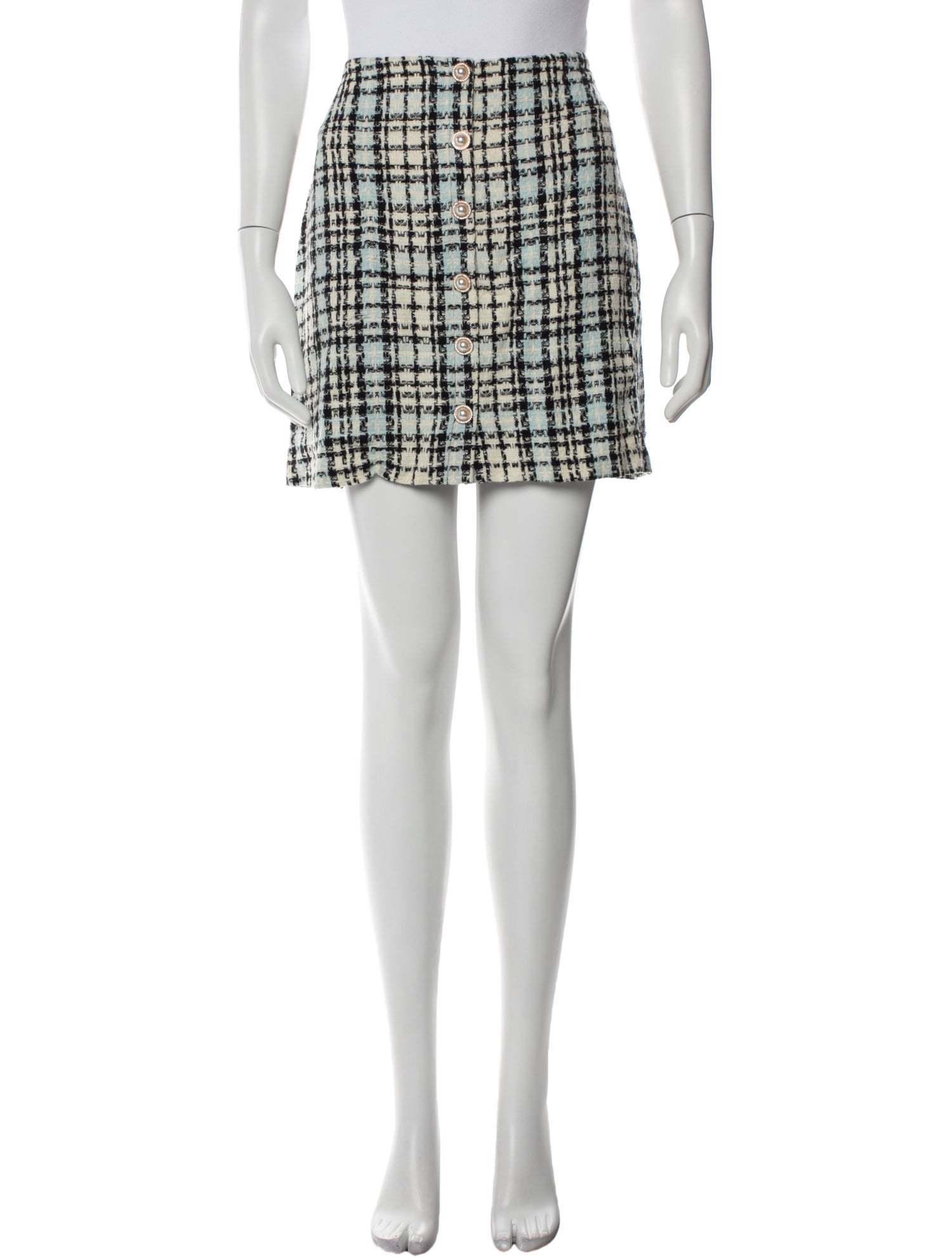 Reformation Silk Mini Skirt