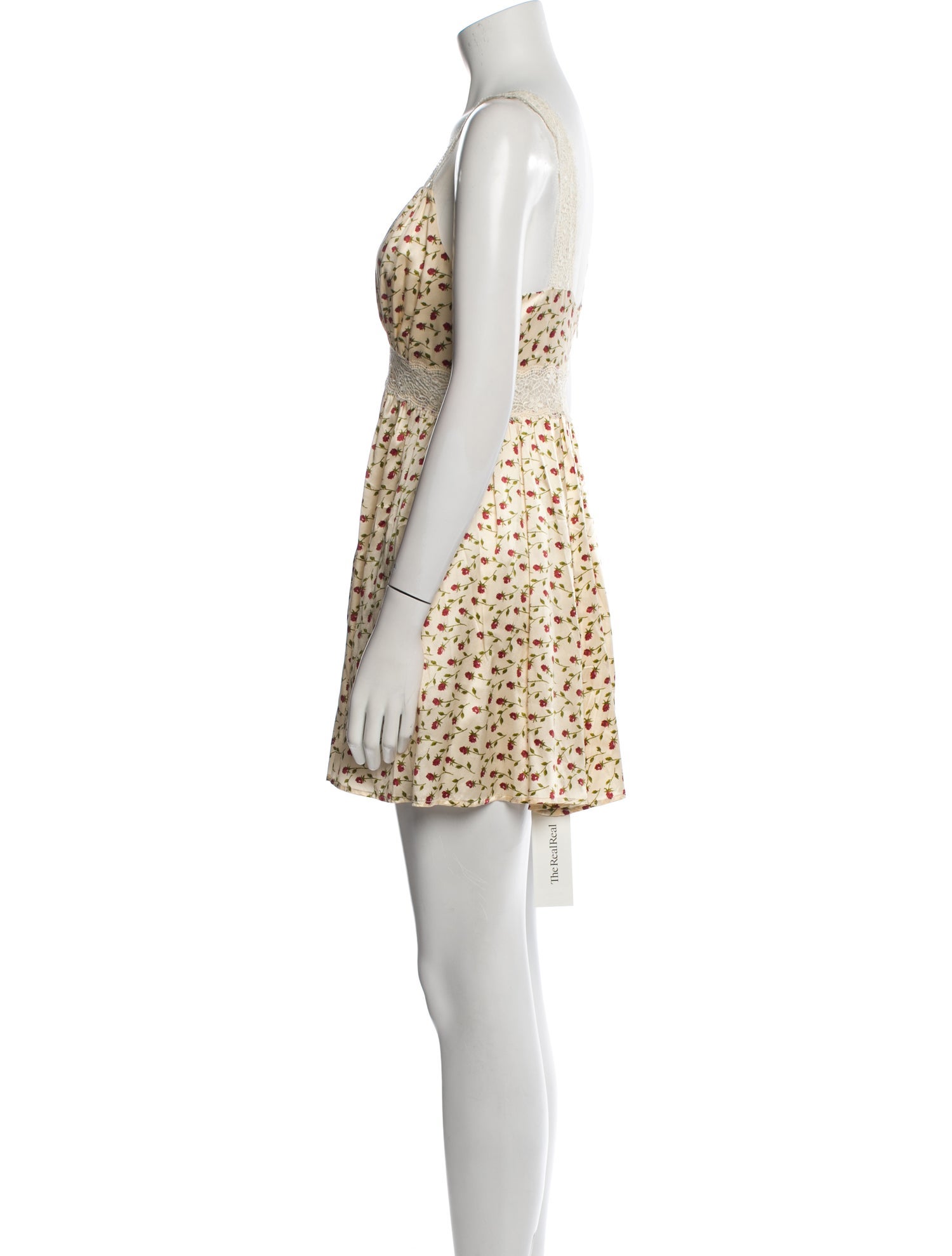 Reformation Silk Mini Dress