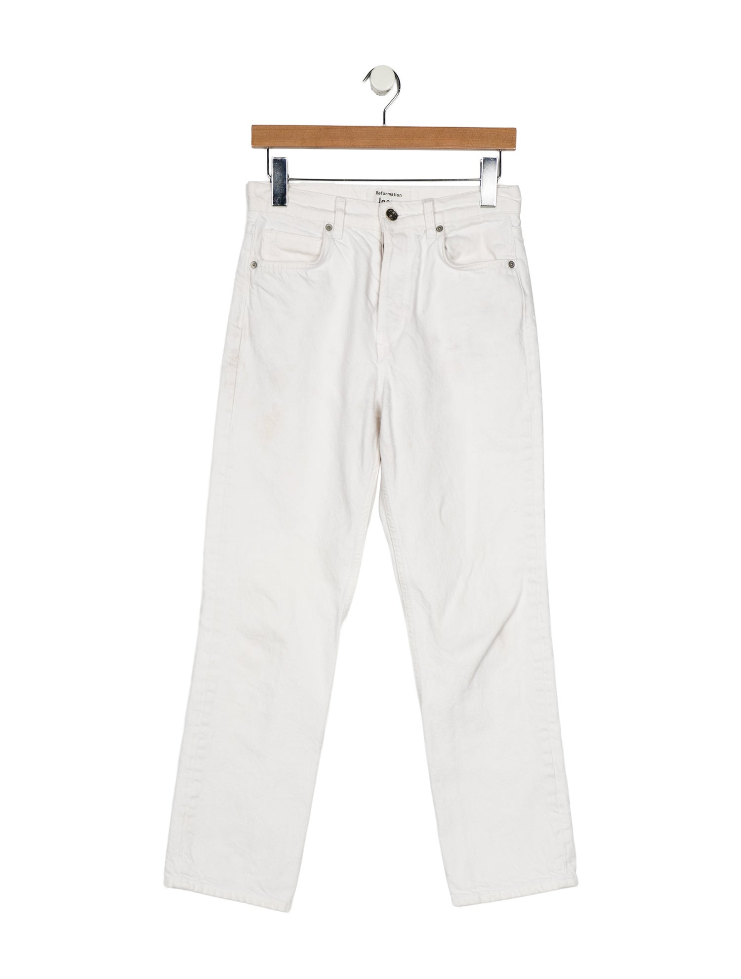 Reformation High-Rise Straight Leg Jeans
