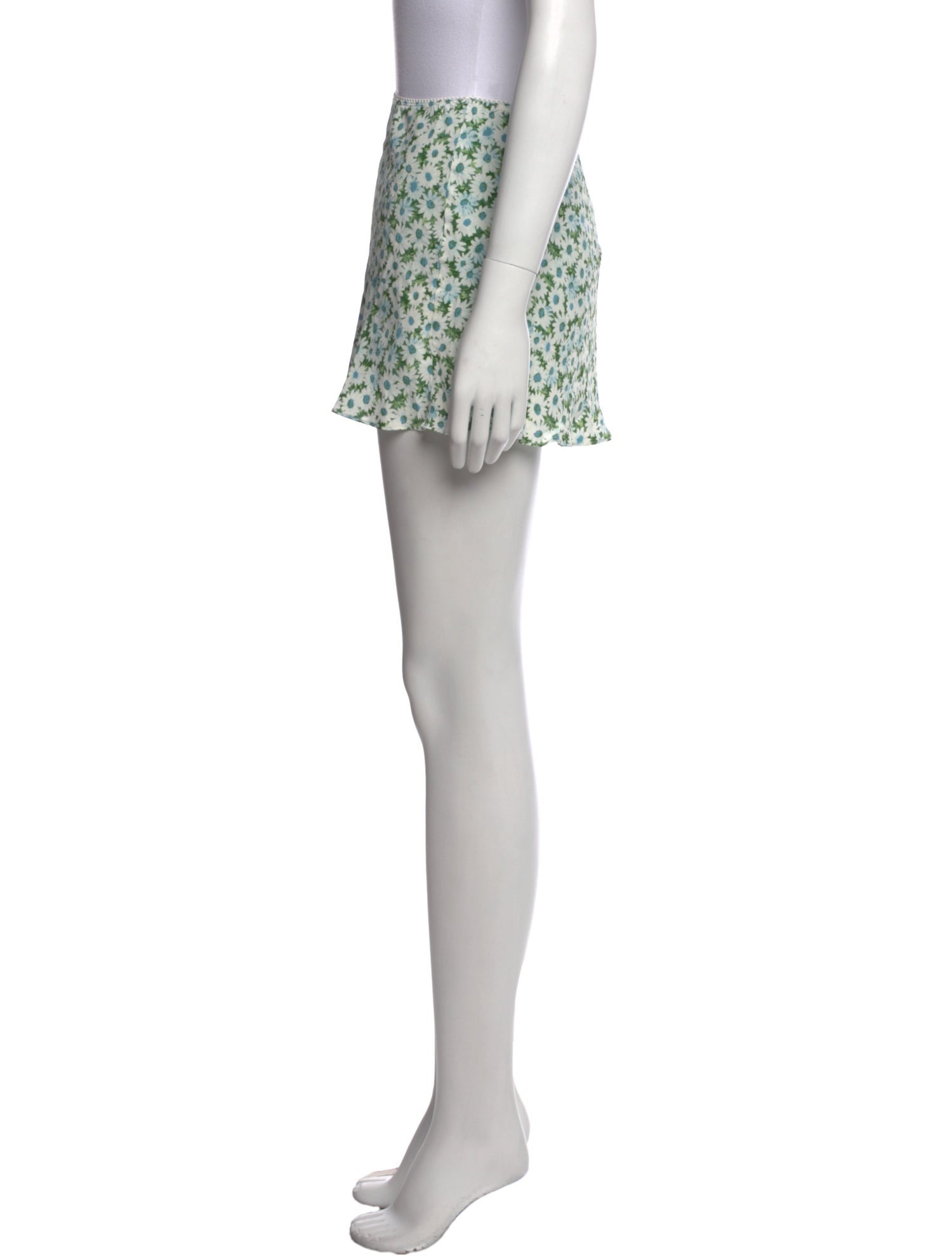 Reformation Printed Mini Skirt