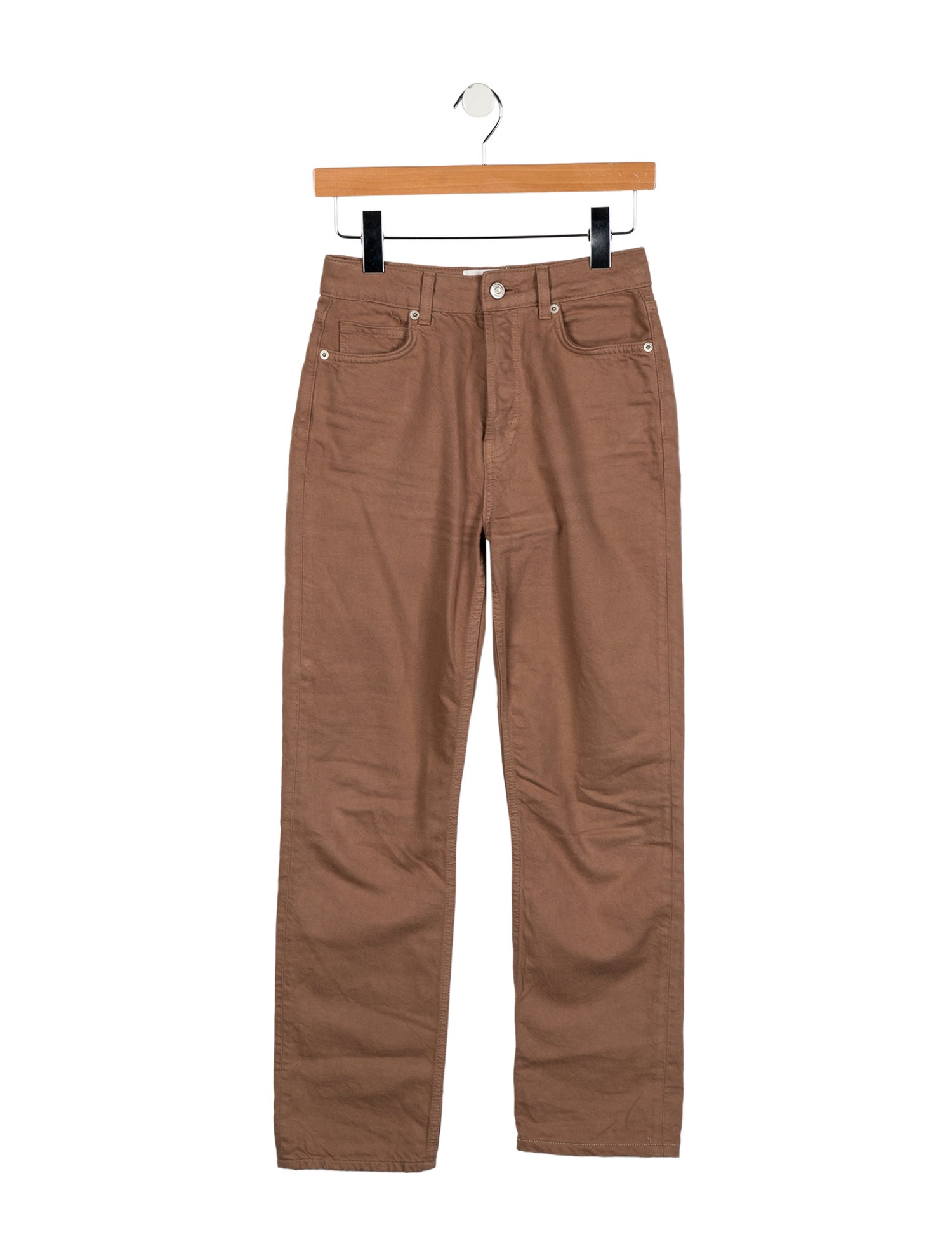 Reformation Mid-Rise Straight Leg Jeans