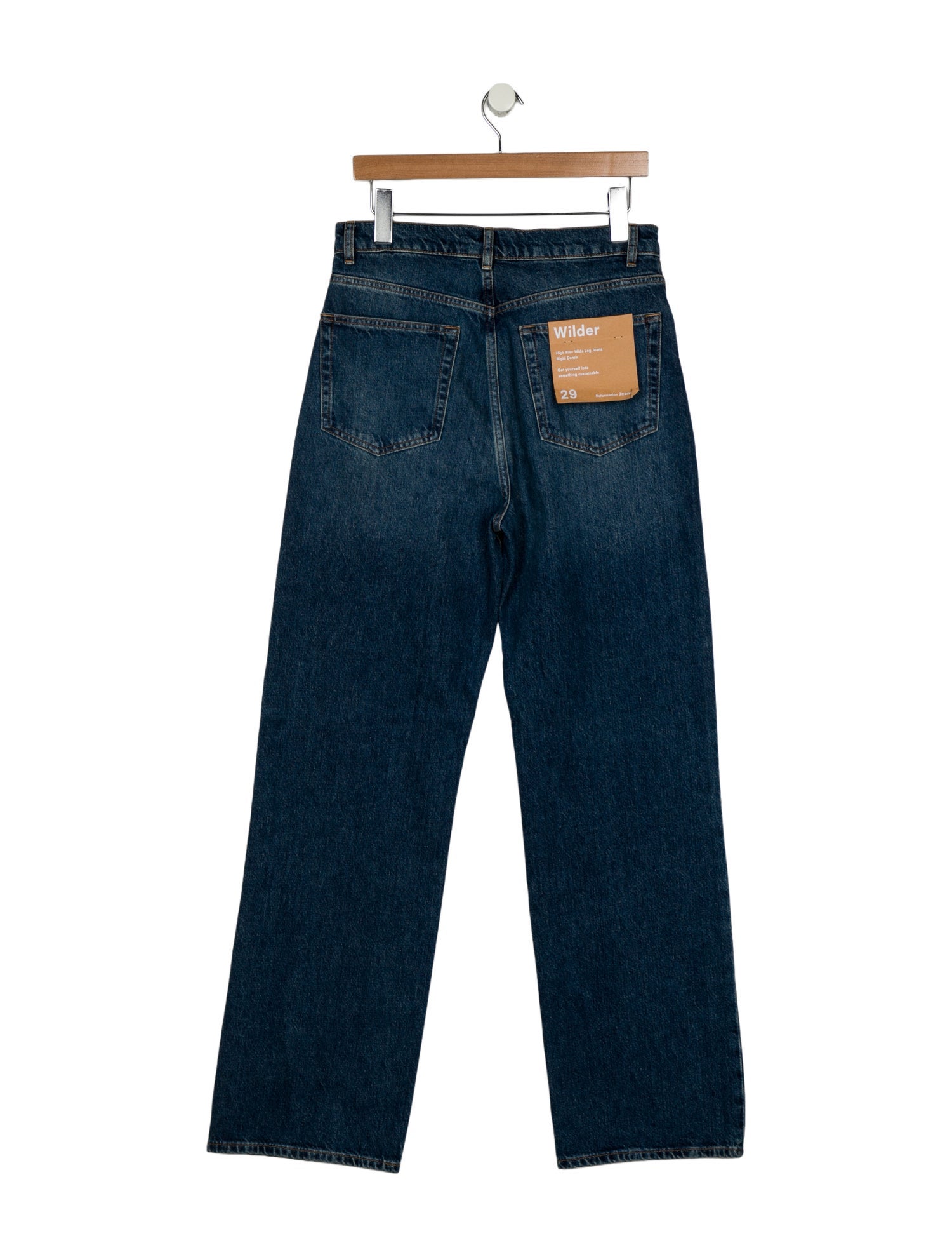 Reformation High-Rise Wide Leg Jeans w/ Tags