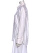 Reformation Linen Striped Button-Up Top