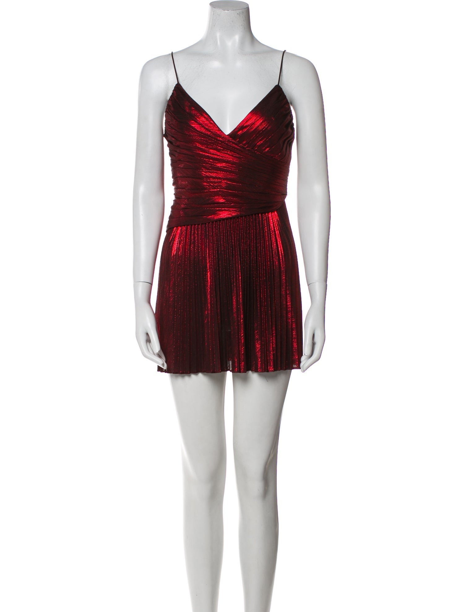 Reformation V-Neck Mini Dress