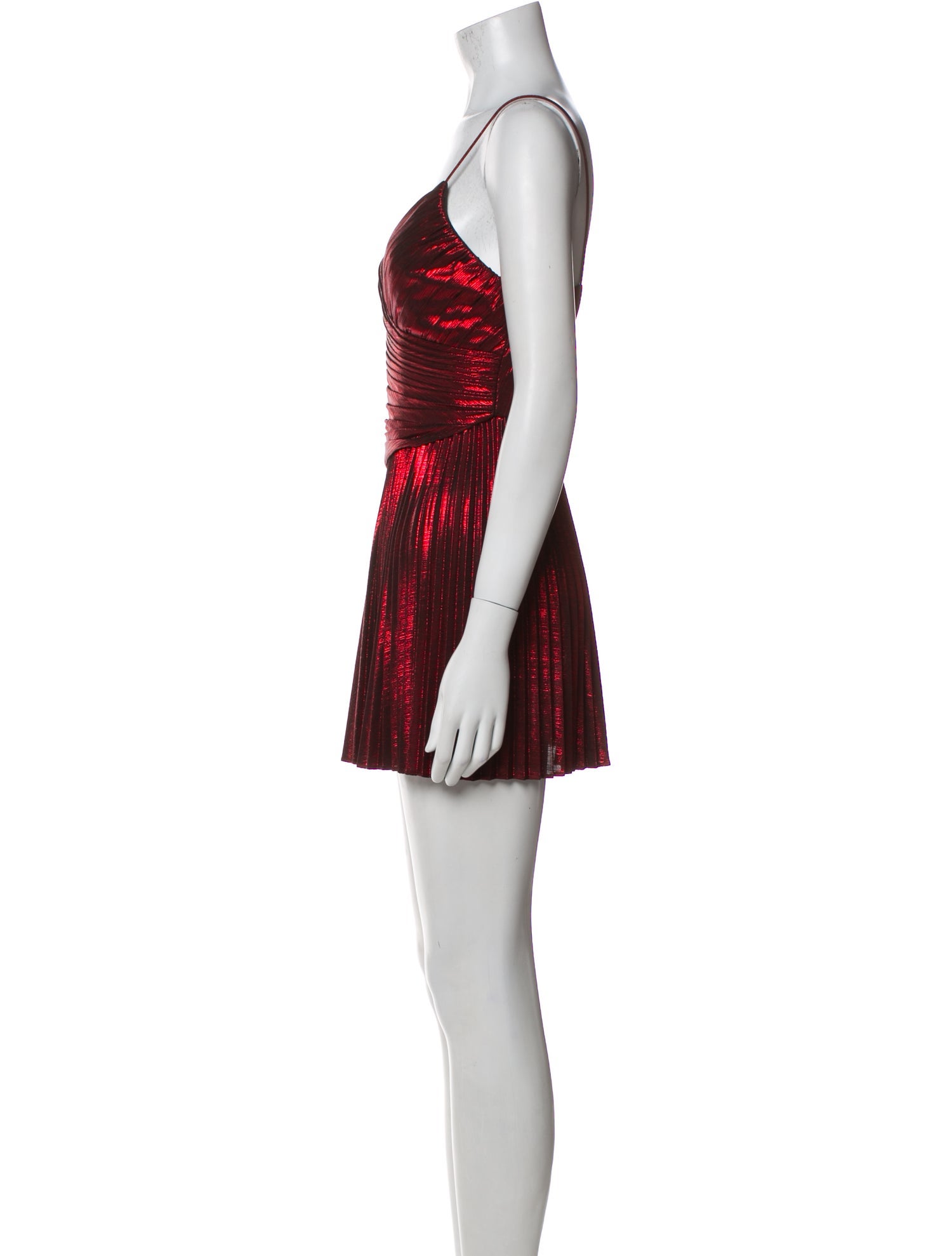 Reformation V-Neck Mini Dress