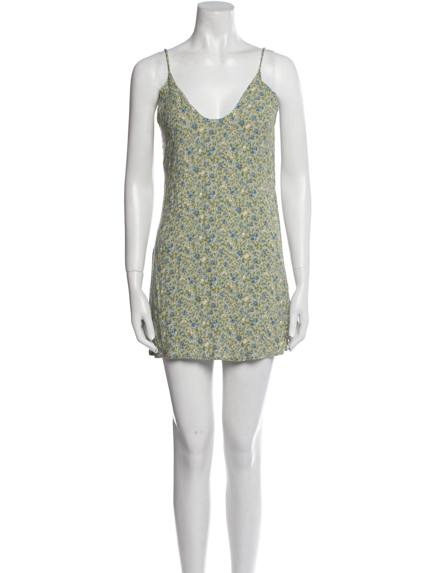 Reformation Printed Mini Dress