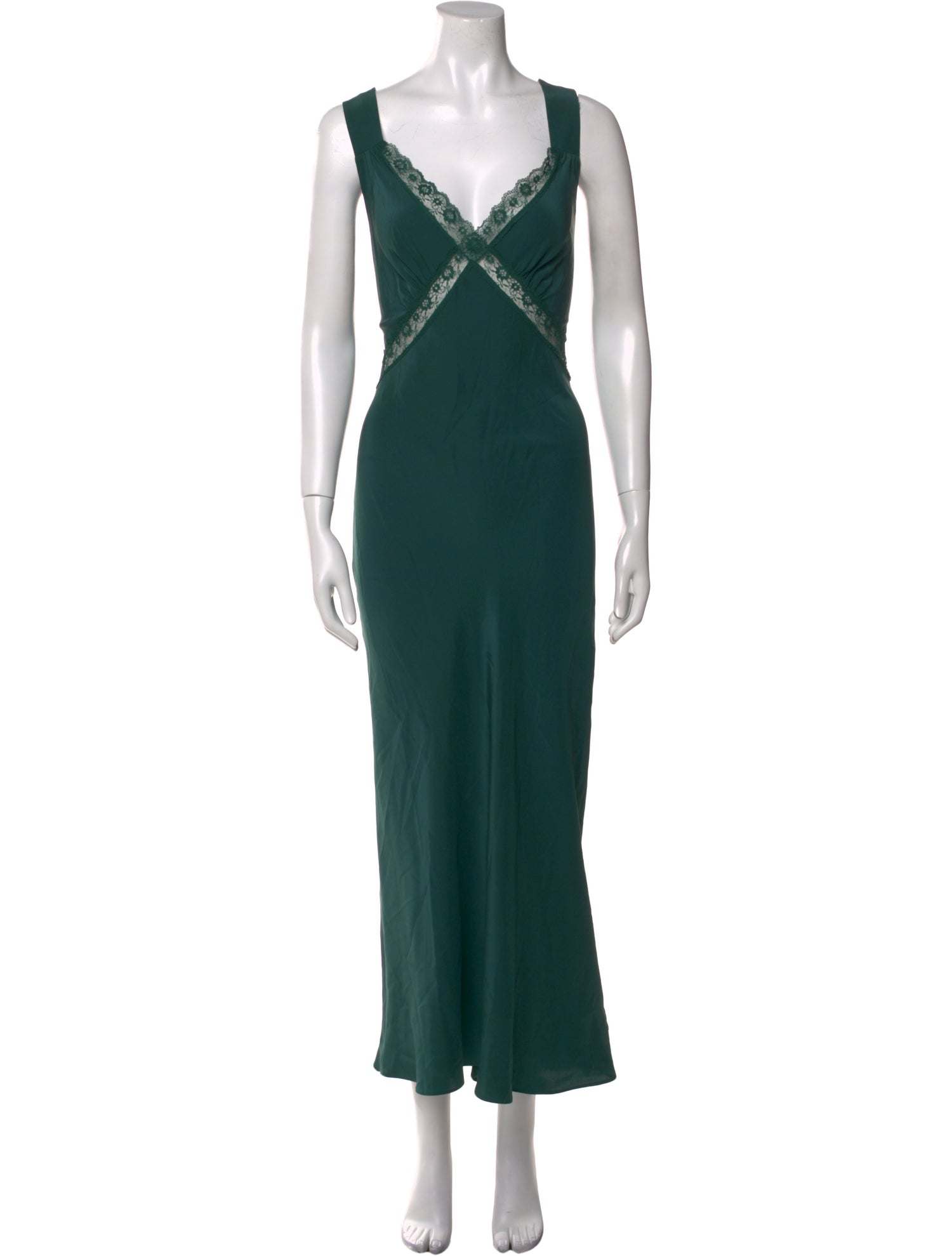 Reformation Silk Midi Length Dress