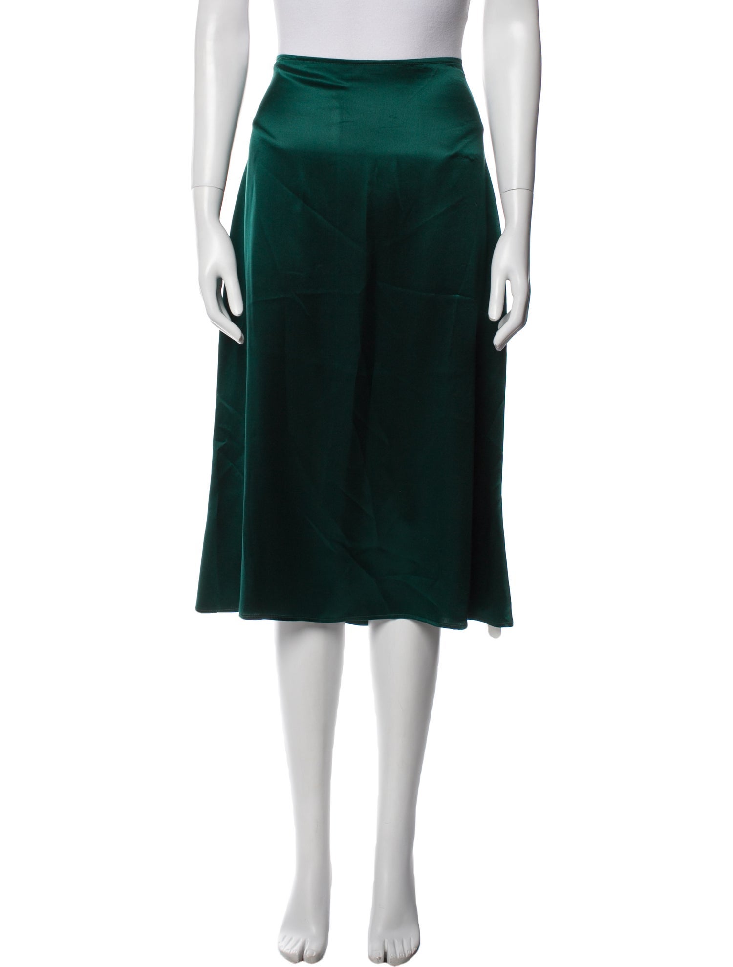 Reformation Silk Knee-Length Skirt