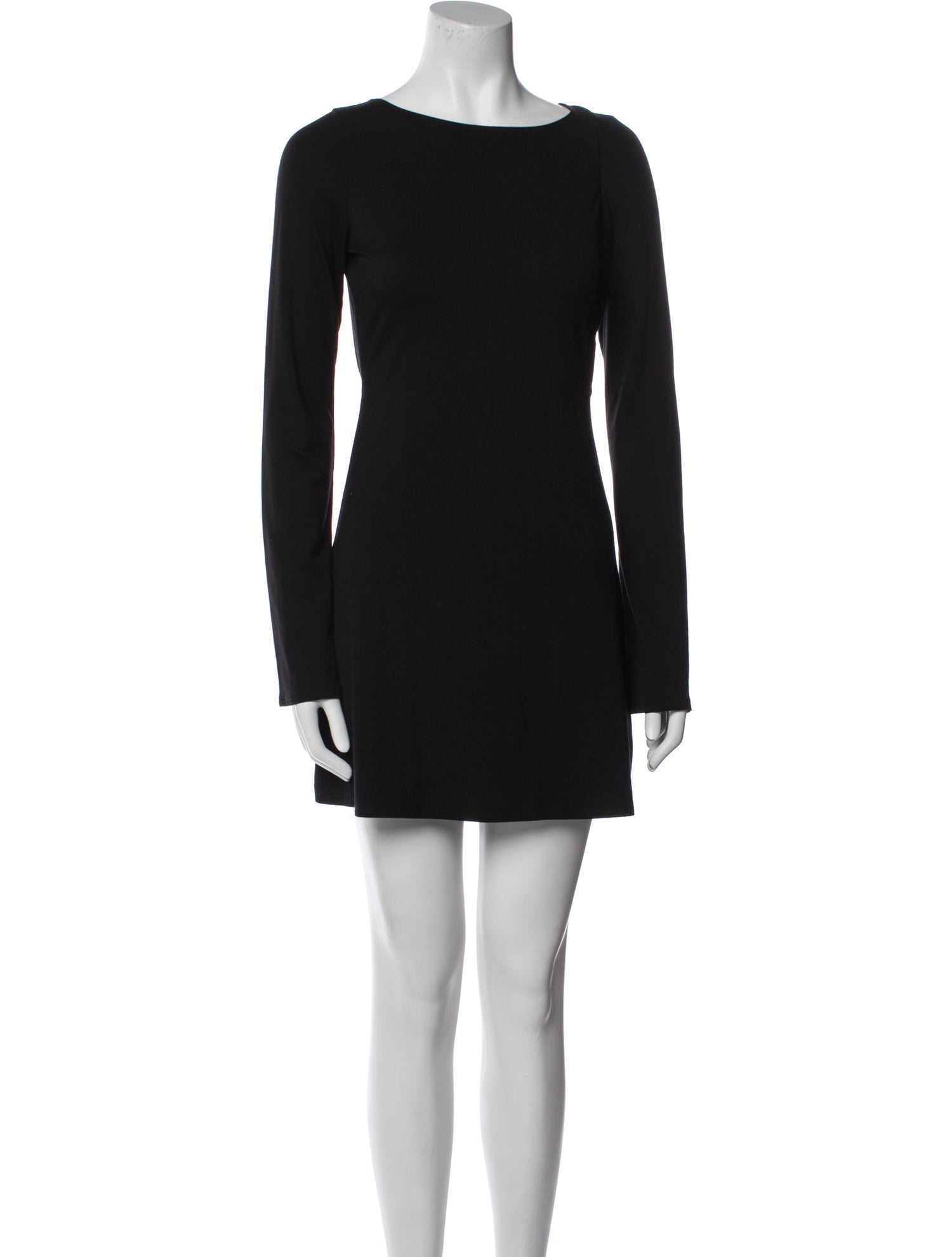 Reformation Bateau Neckline Mini Dress