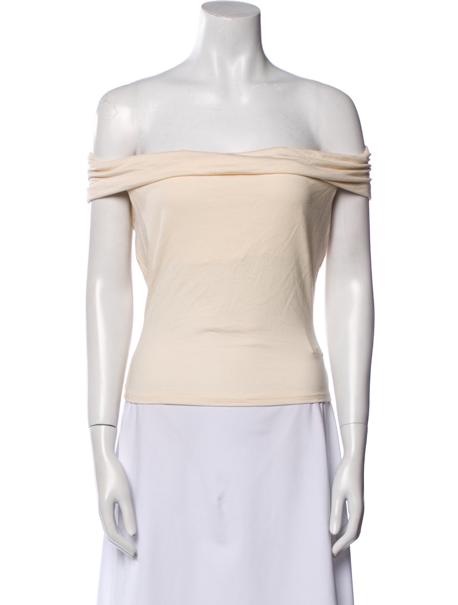 Reformation Off-The-Shoulder Short Sleeve Top