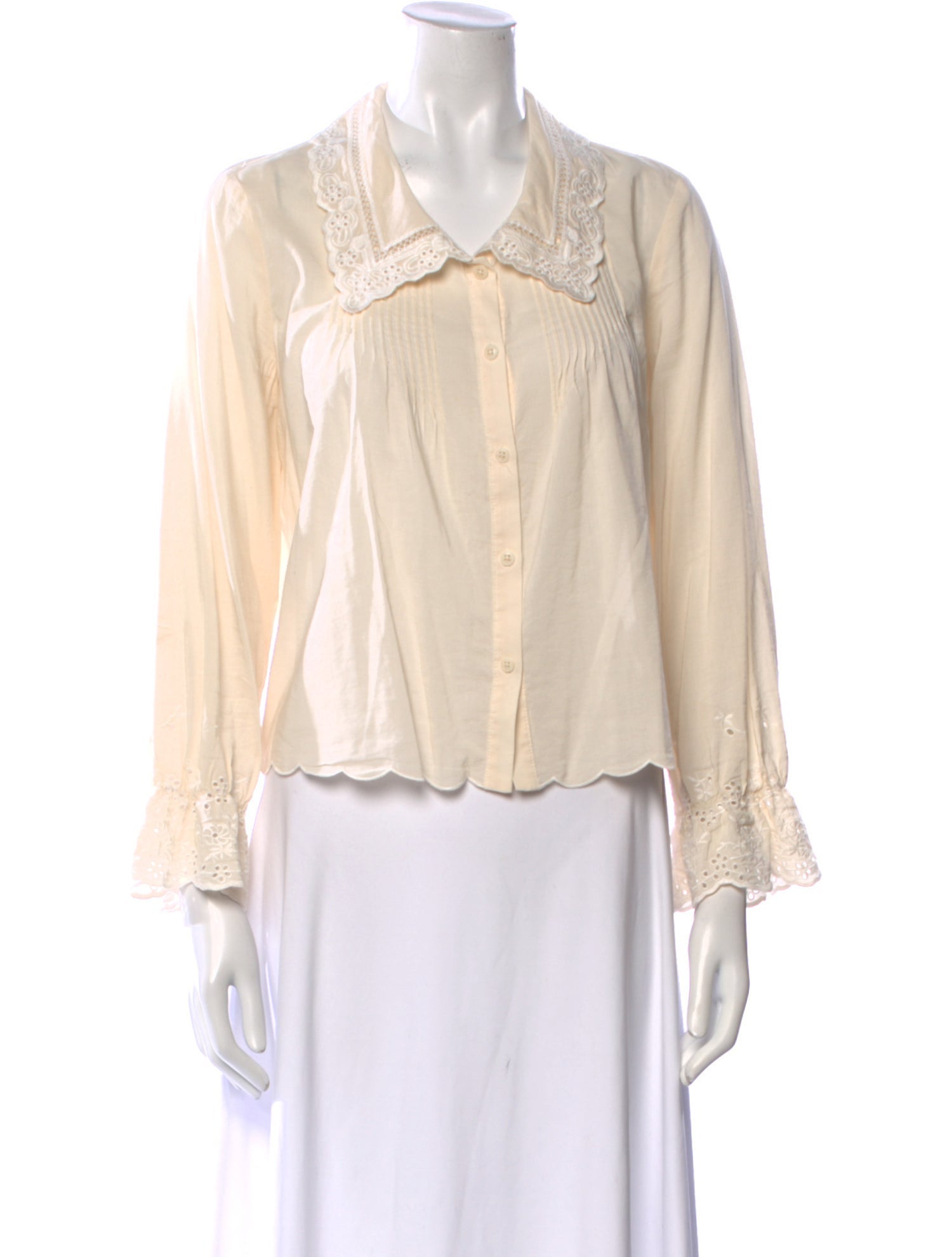 Reformation Long Sleeve Blouse