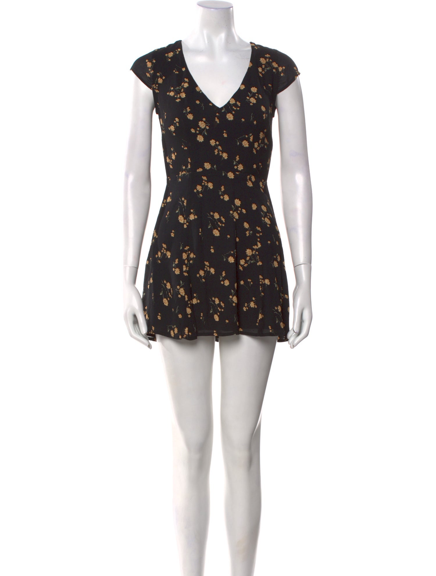 Reformation Floral Print V-Neck Blouse w/ Tags