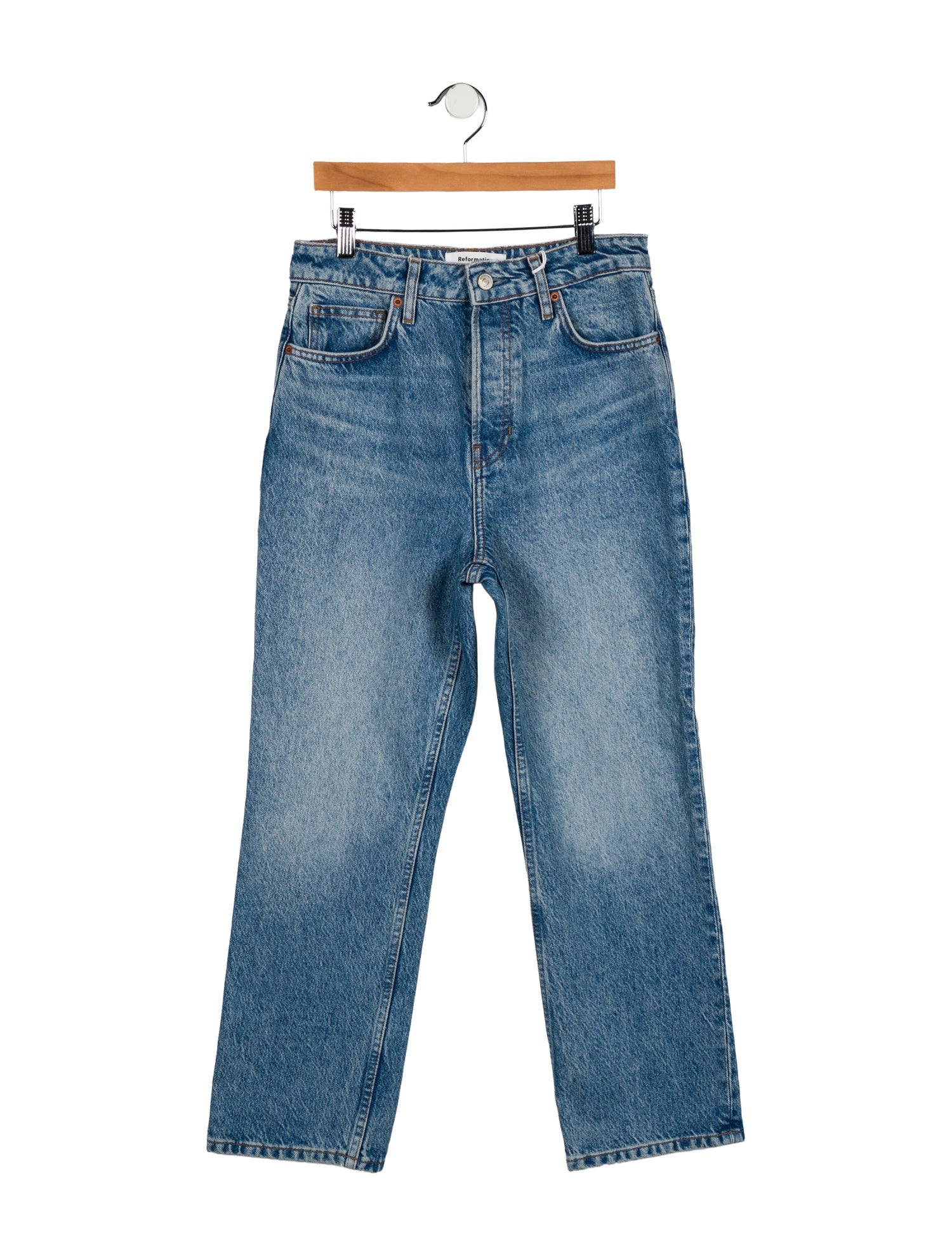 Reformation High-Rise Straight Leg Jeans w/ Tags