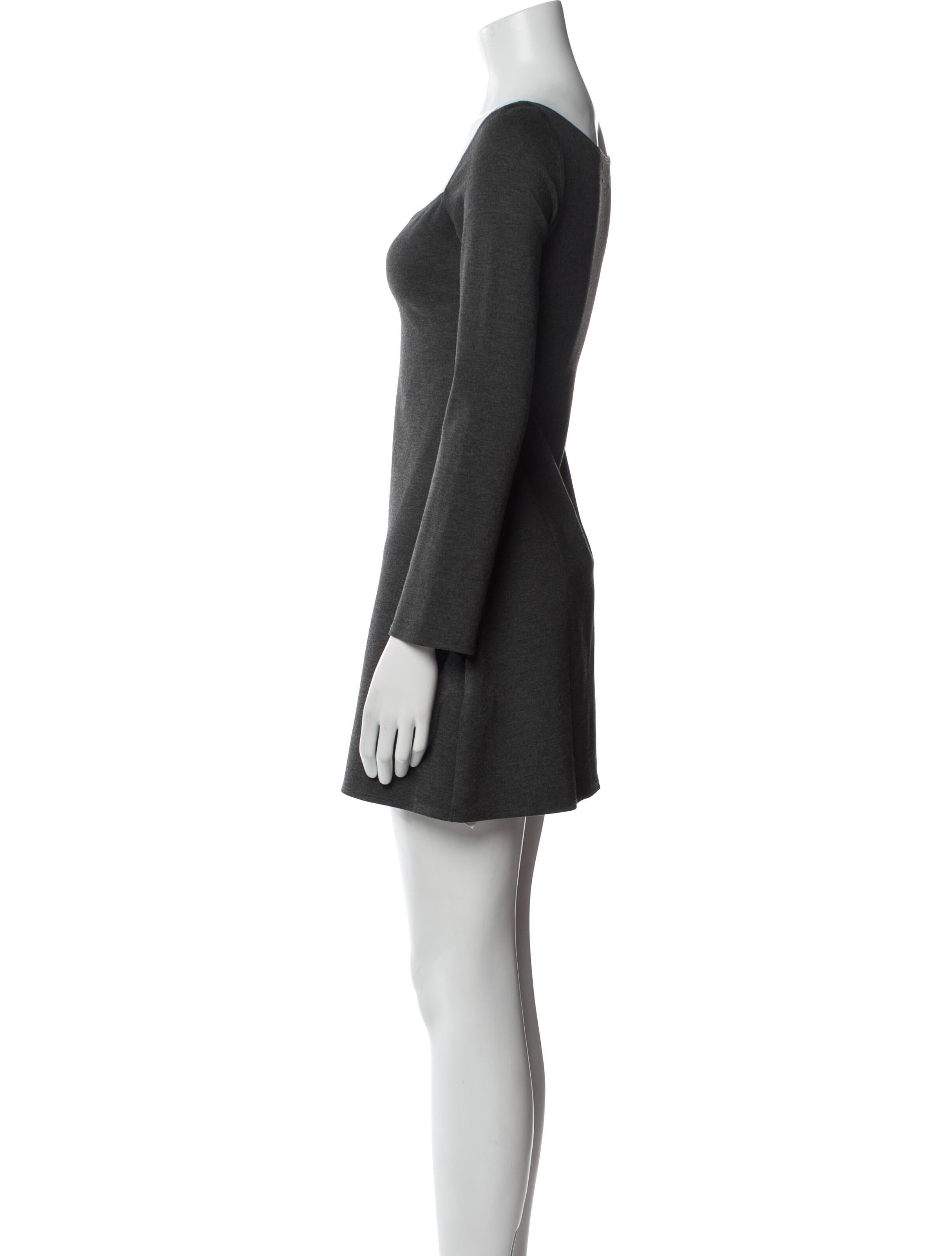 Reformation Square Neckline Mini Dress