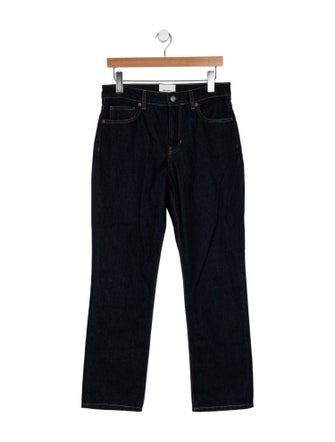 Reformation Mid-Rise Straight Leg Jeans