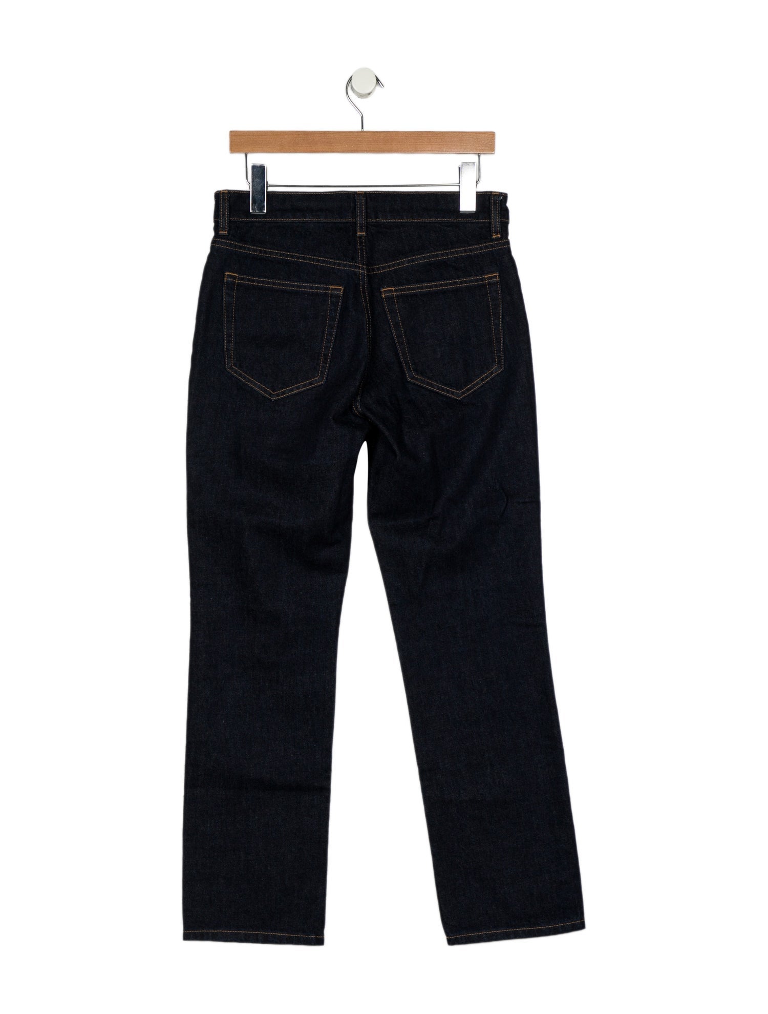 Reformation Mid-Rise Straight Leg Jeans
