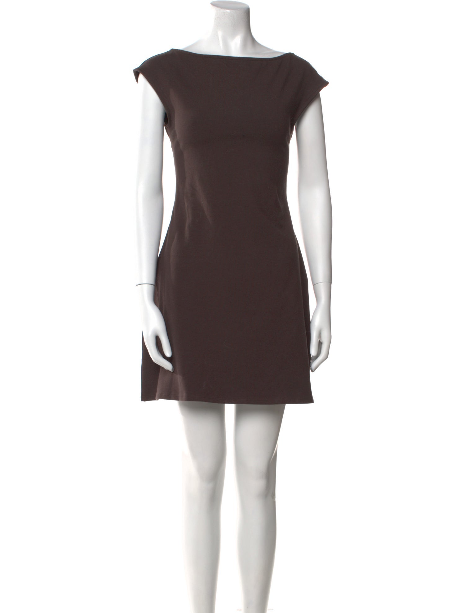 Reformation Bateau Neckline Mini Dress