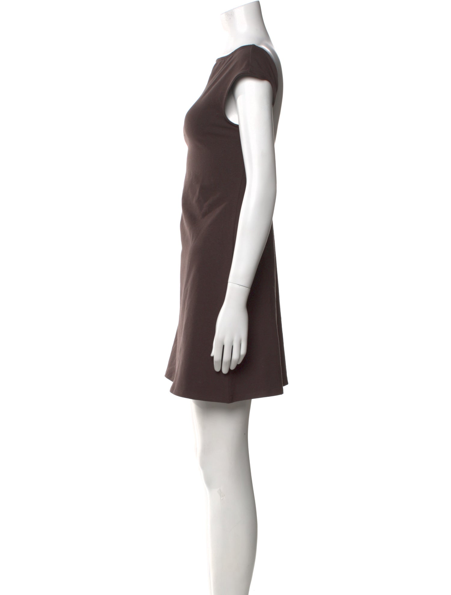 Reformation Bateau Neckline Mini Dress