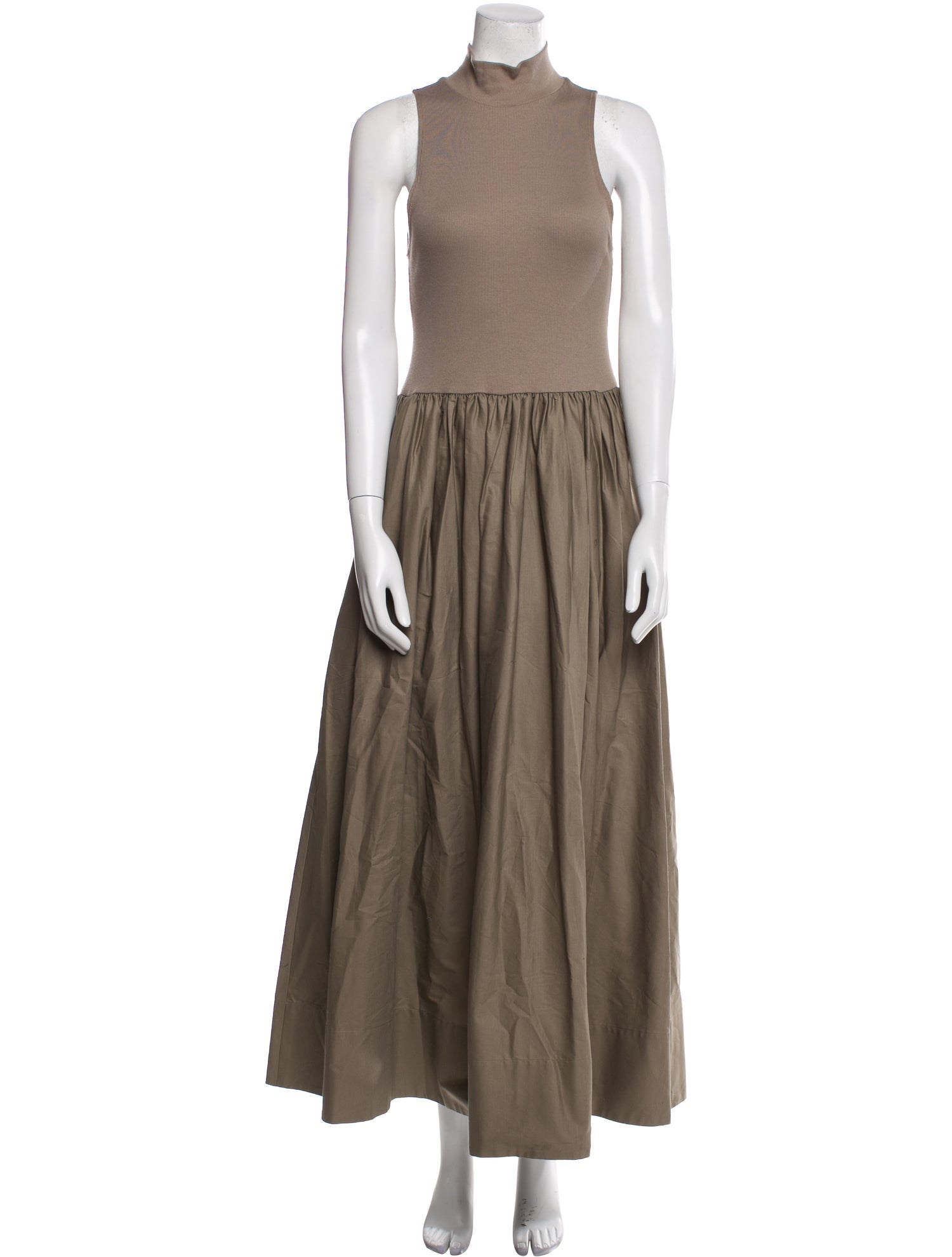 Reformation Turtleneck Long Dress