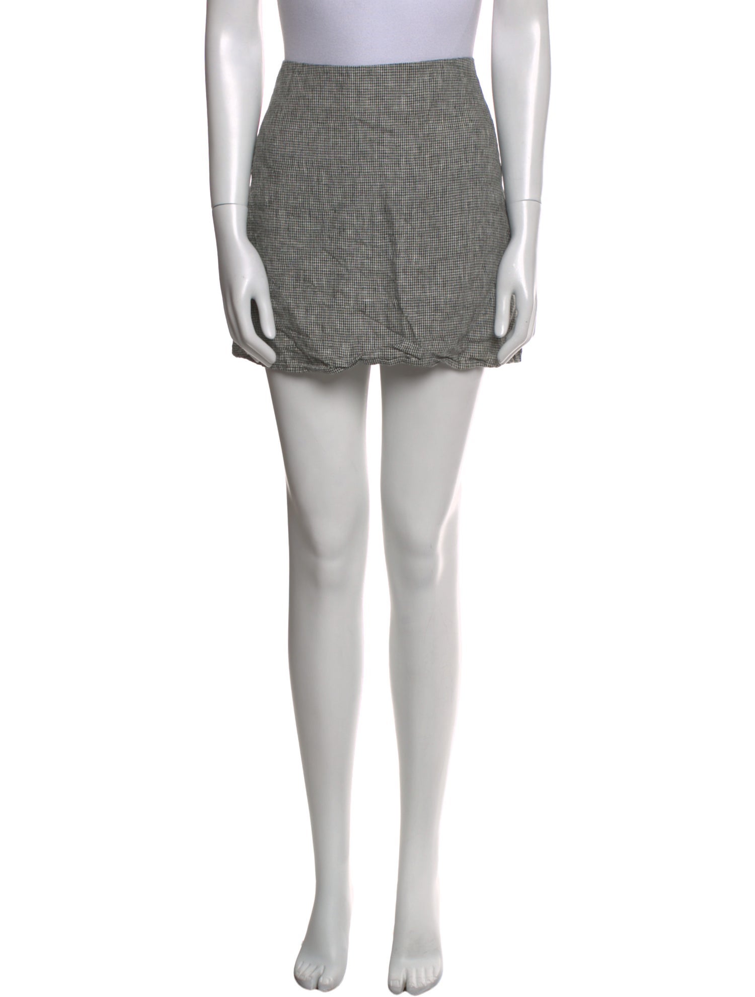 Reformation Linen Mini Skirt