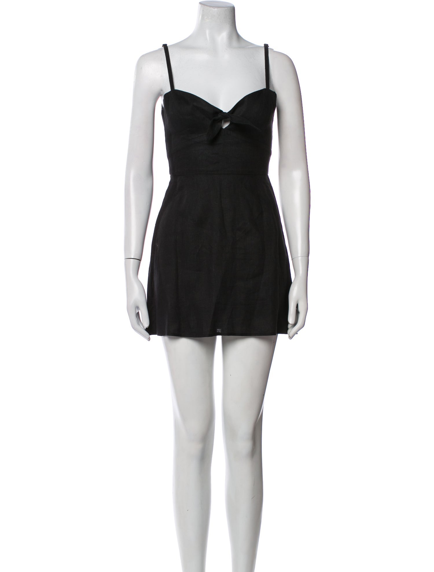 Reformation V-Neck Mini Dress