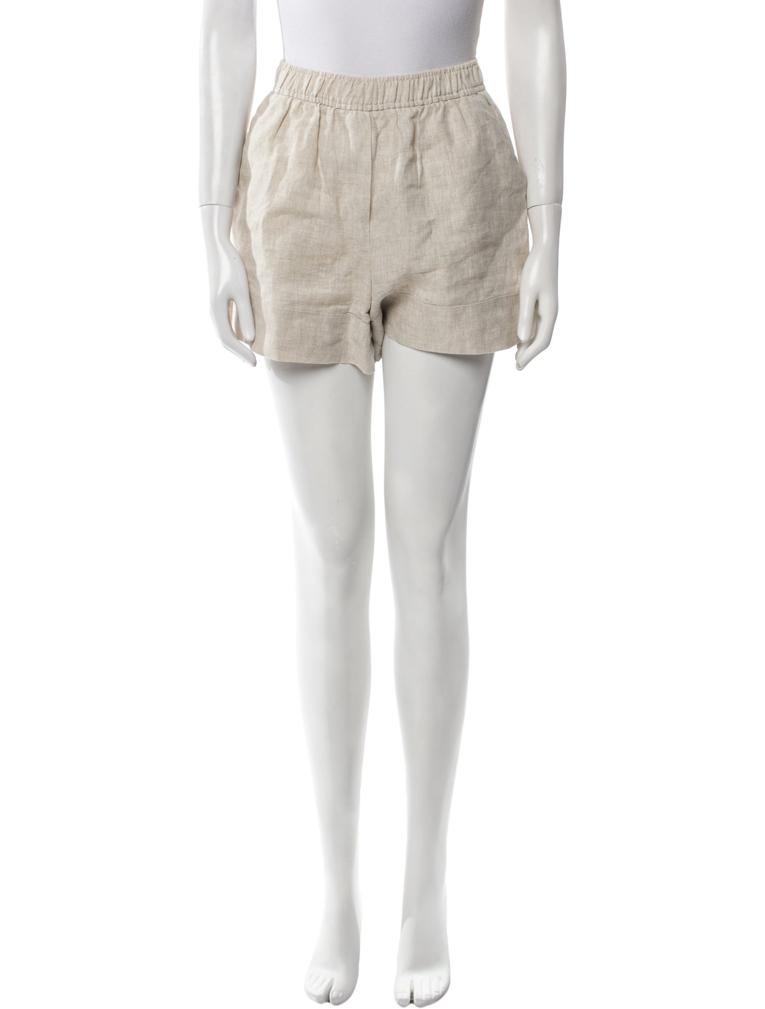 Reformation Linen Mini Shorts