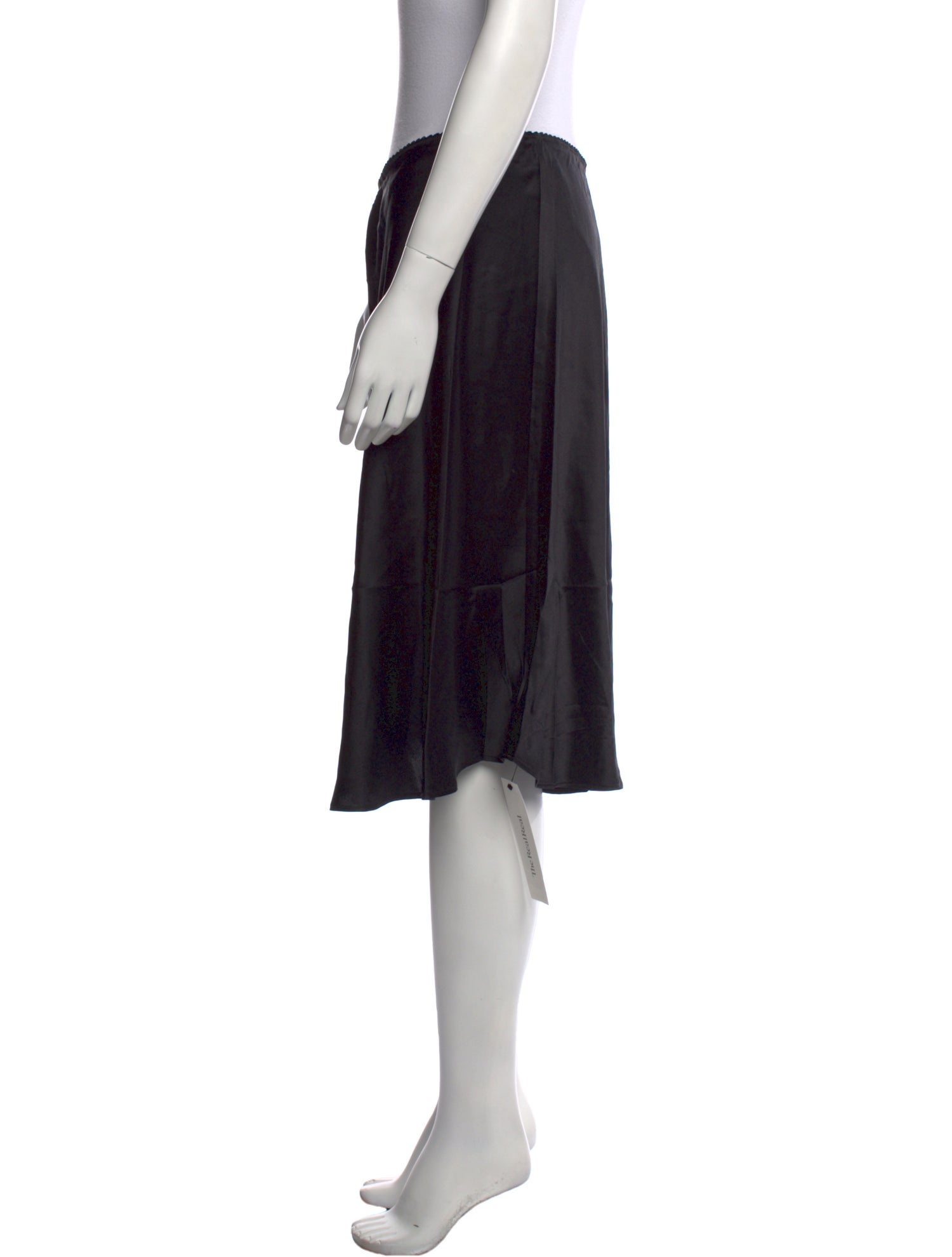 Reformation Silk Knee-Length Skirt