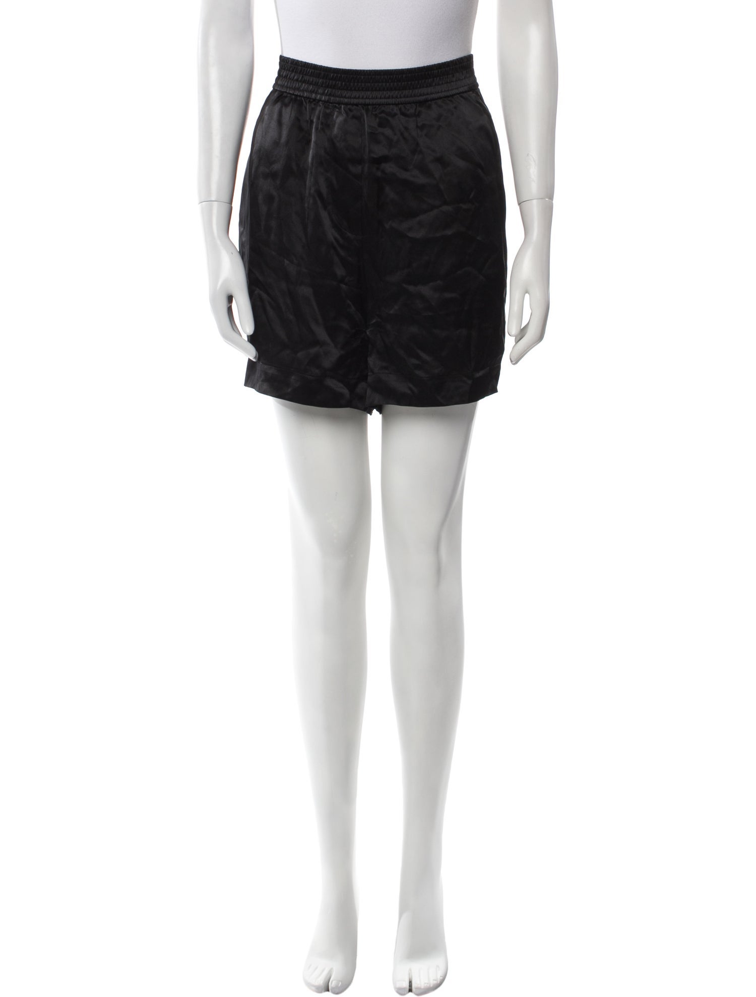 Reformation Silk Mini Shorts