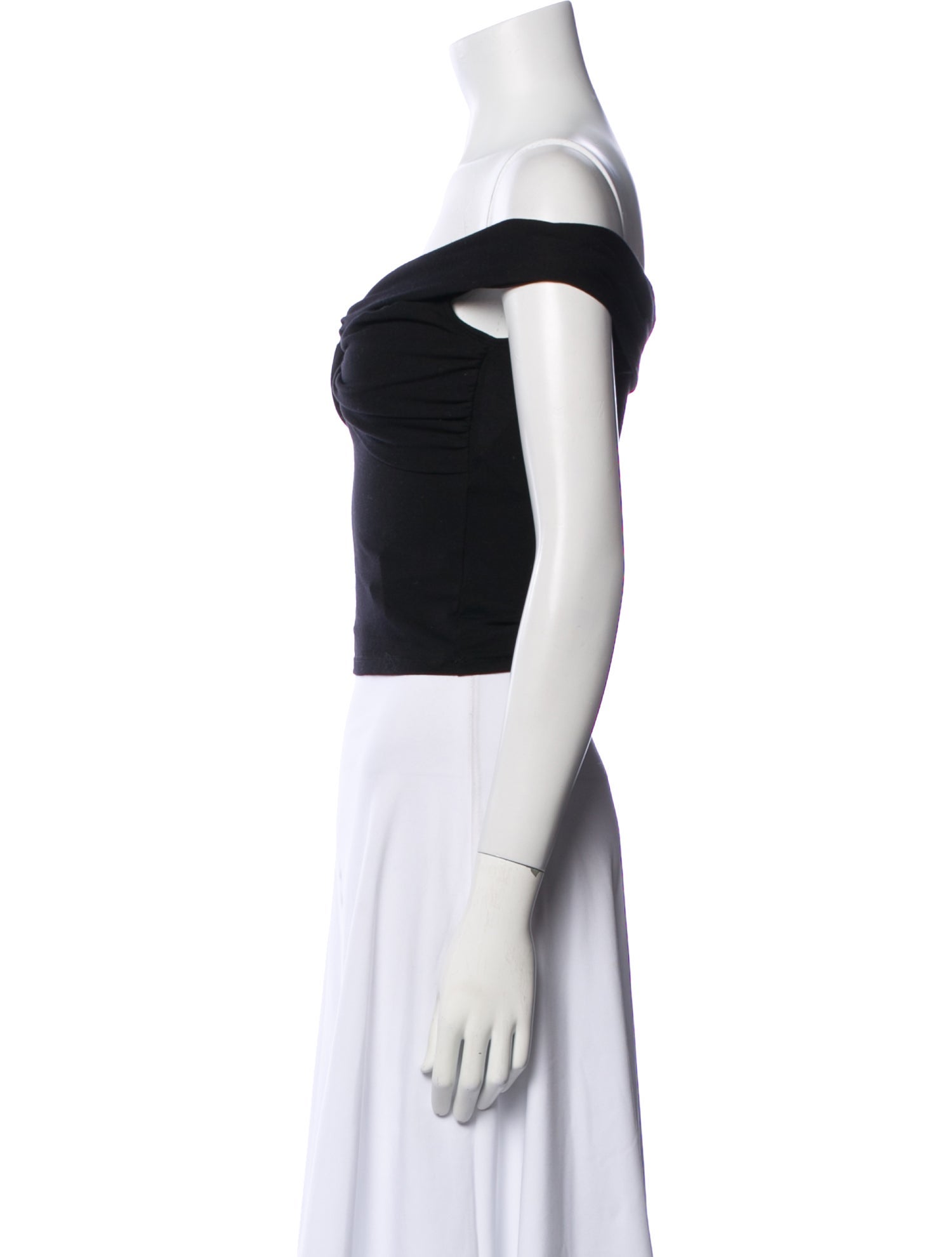 Reformation Off-The-Shoulder Short Sleeve Crop Top w/ Tags