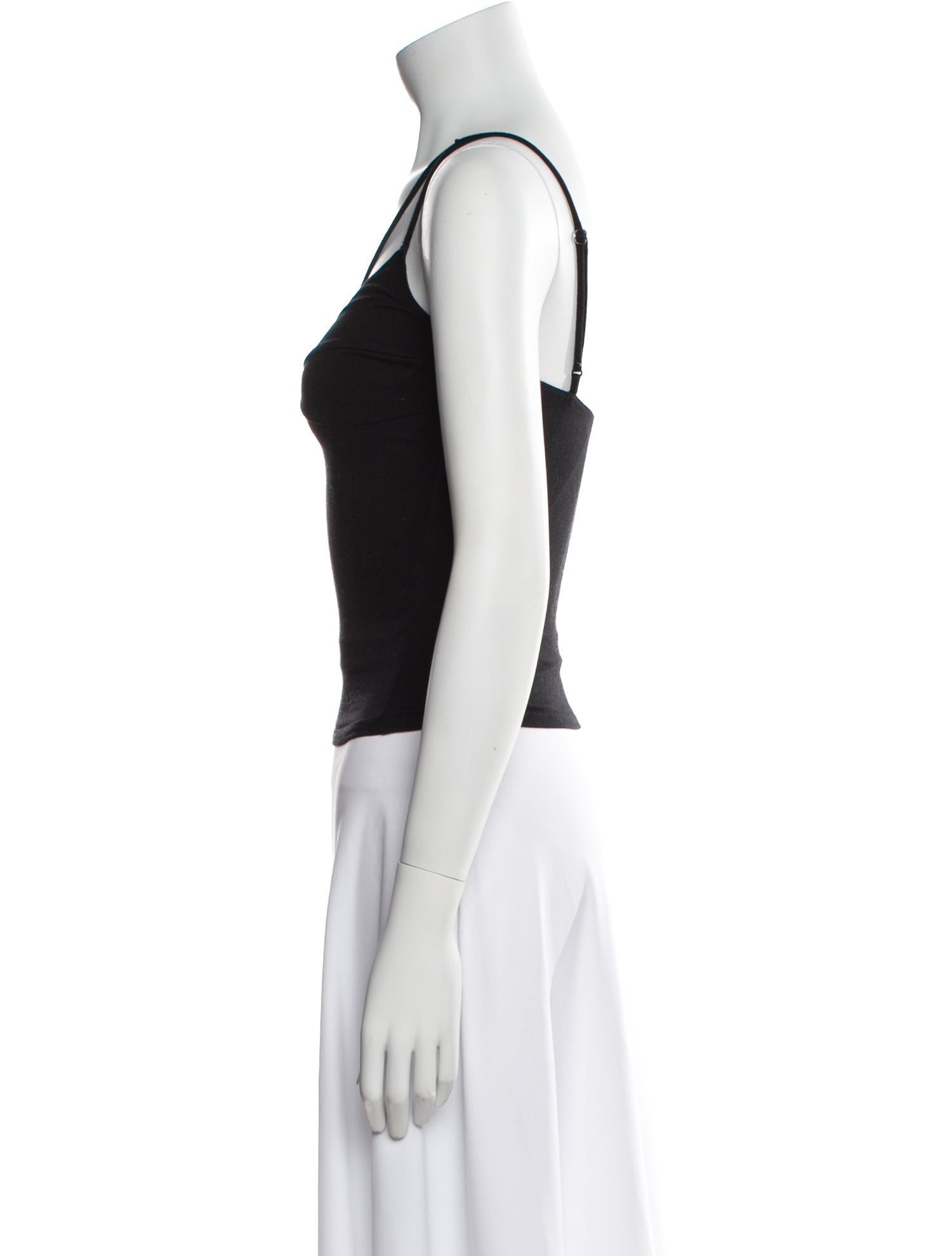 Reformation V-Neck Sleeveless Crop Top