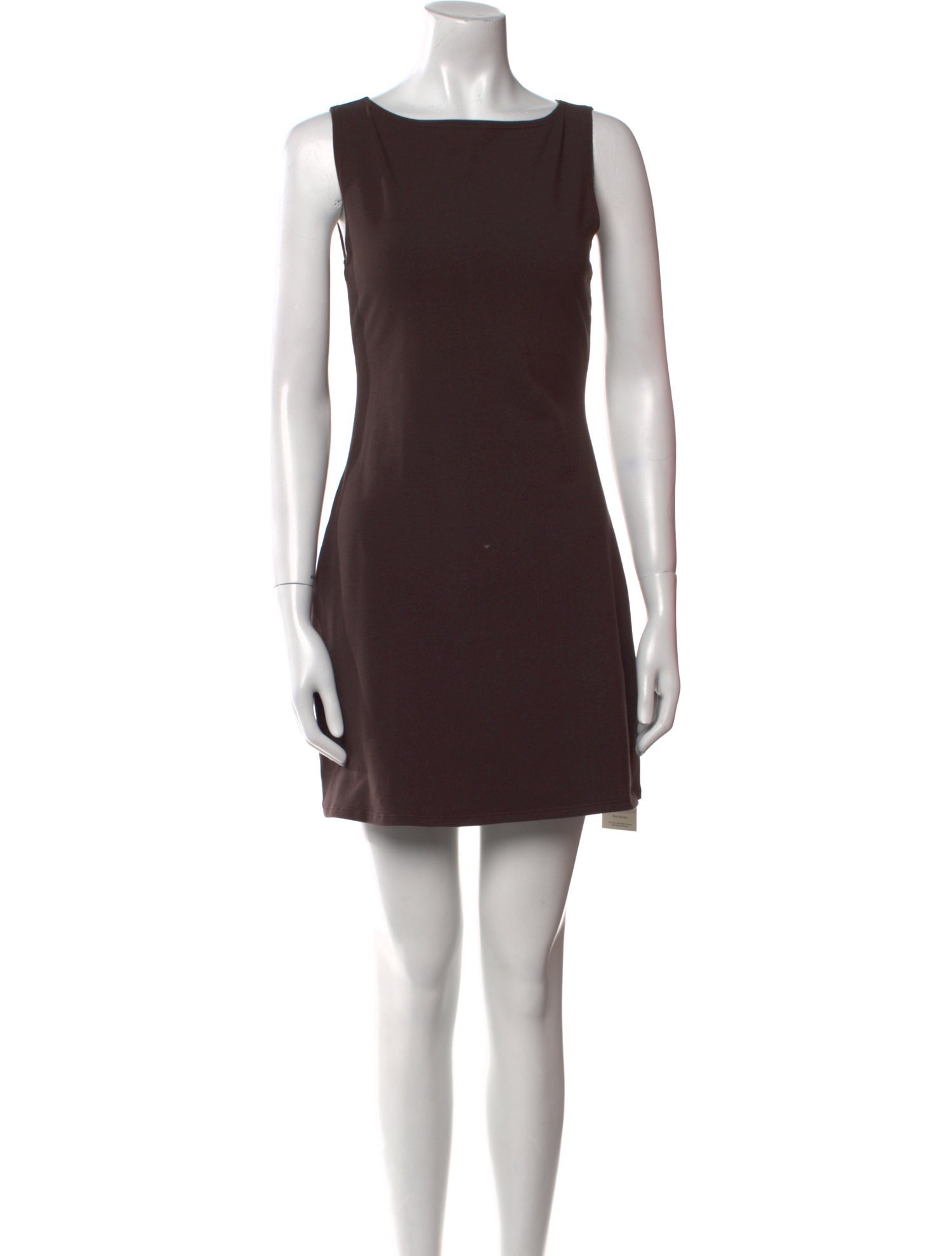 Reformation Bateau Neckline Mini Dress